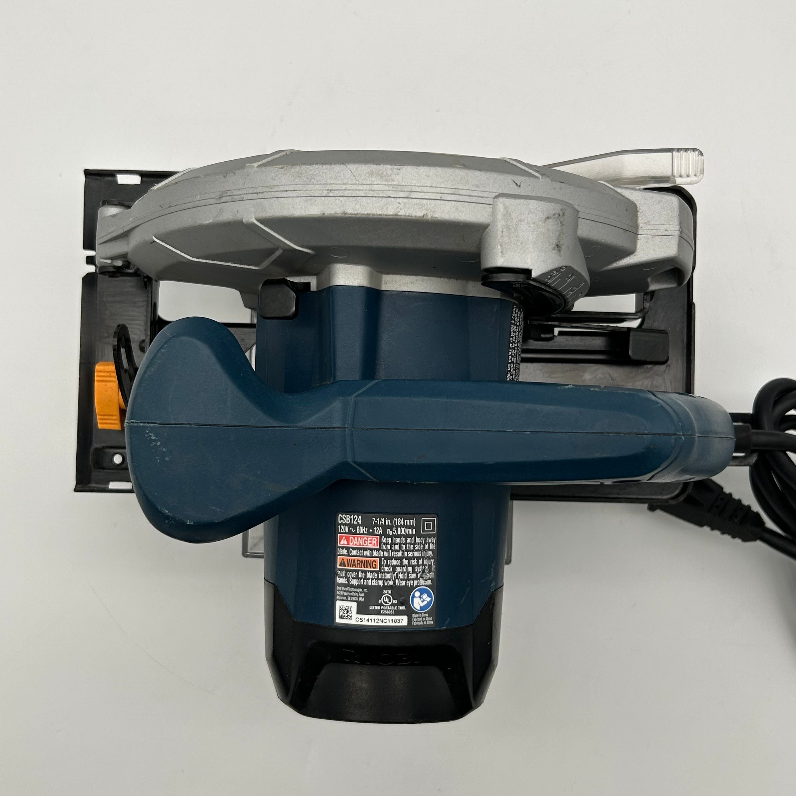Ryobi CSB124 12-Amp 7-1/4" Circular Saw