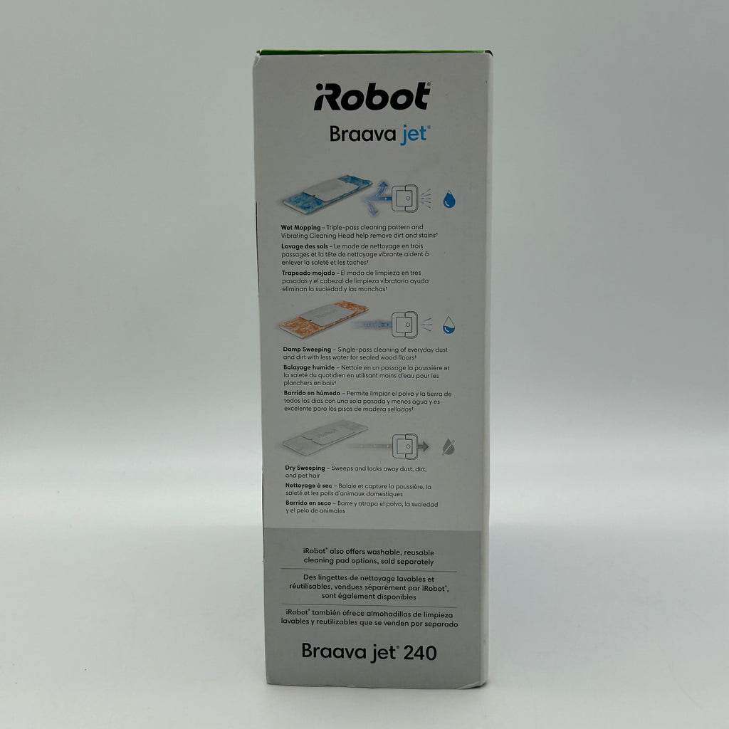 iRobot Braava Jet 240 Robot Mop - Brand New Factory Sealed Box