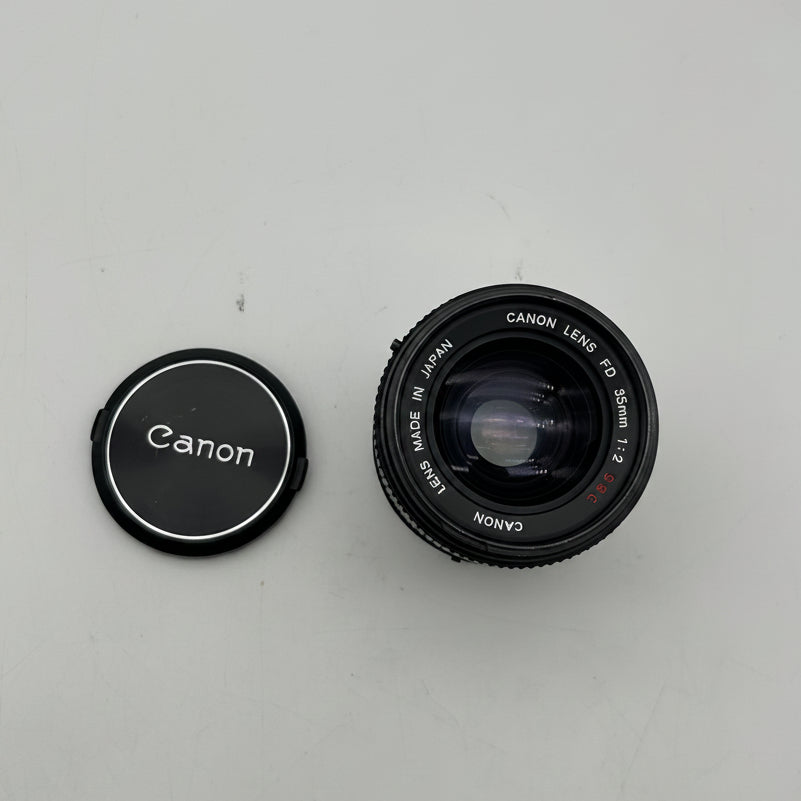 Canon 35mm F/2 S.S.C Wide Angle FD Lens R207