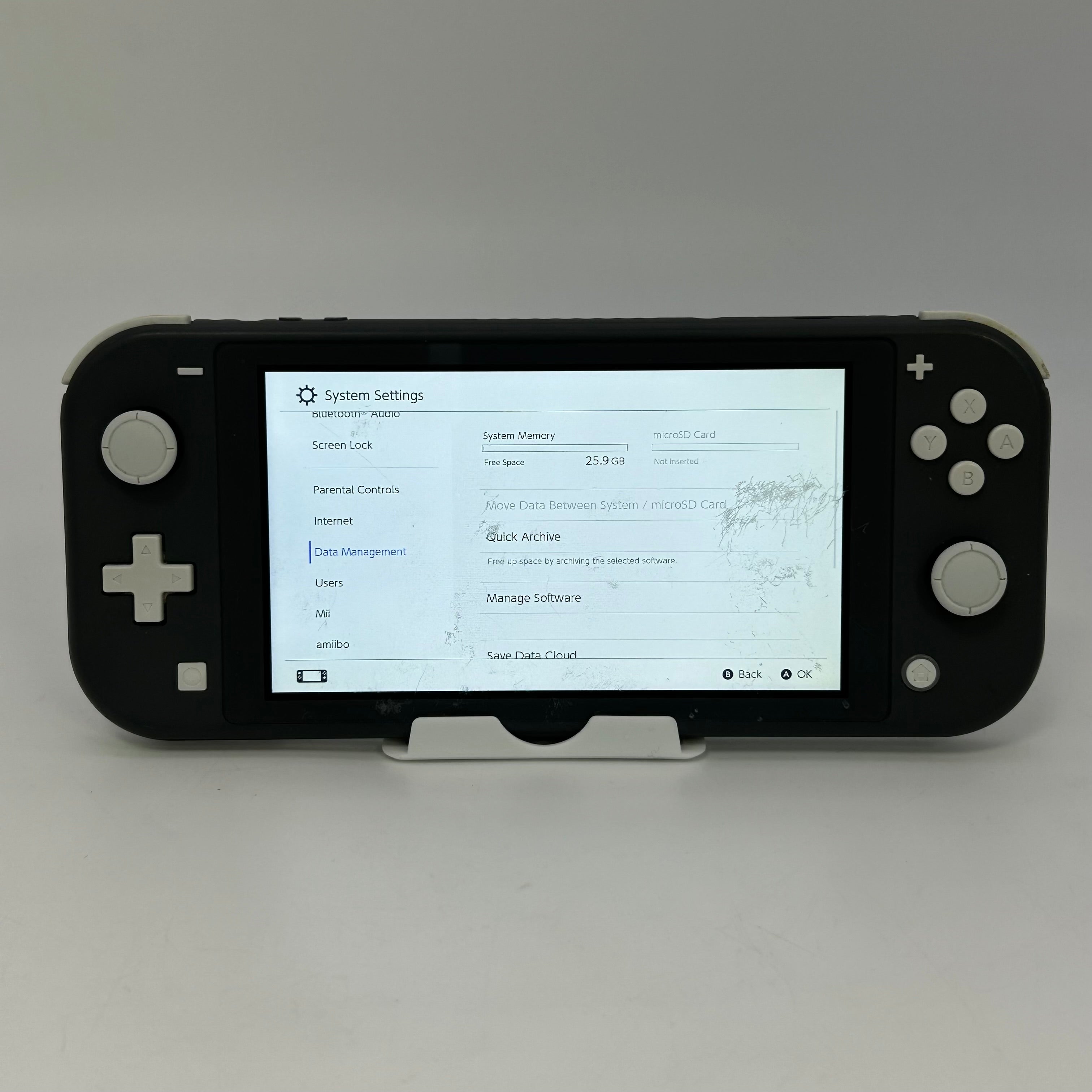 Nintendo Switch Lite Gray HDH-001 -  32GB - Game Console Only