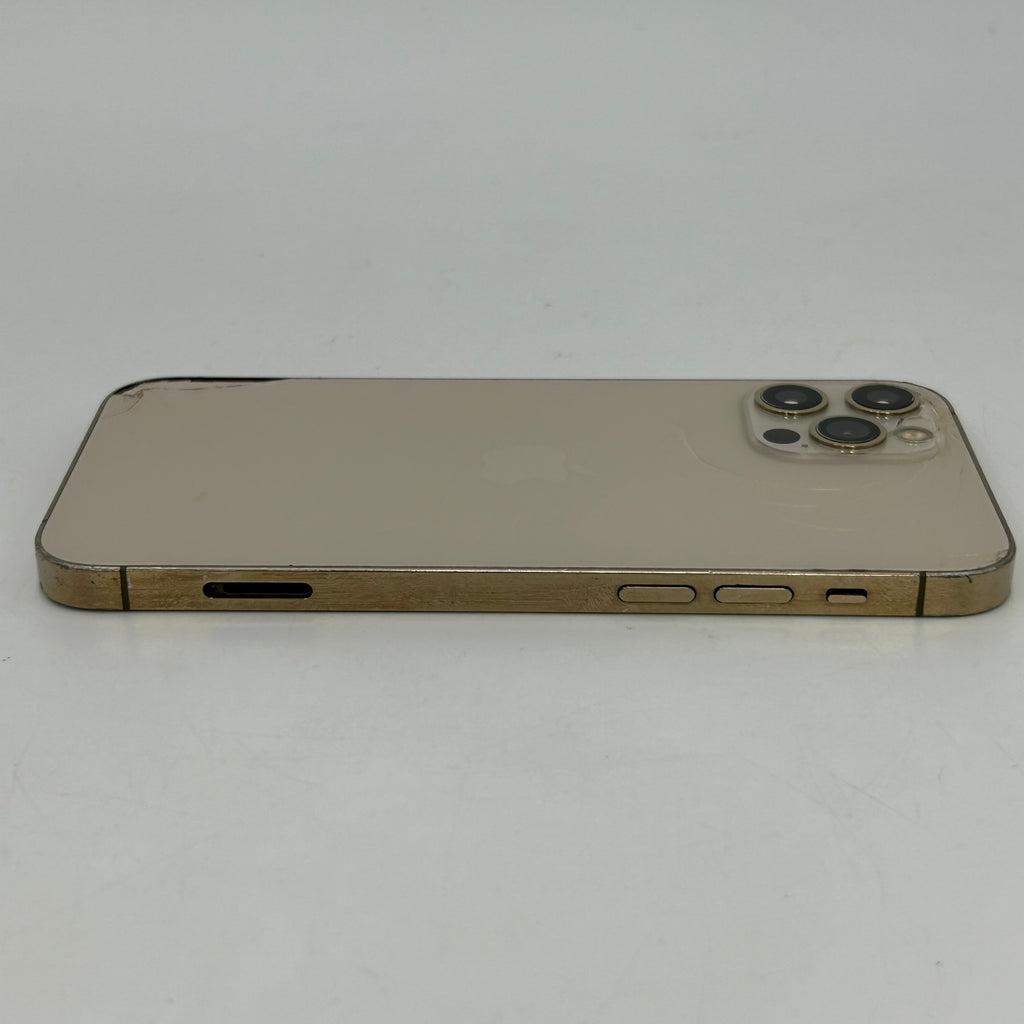 Apple iPhone 12 Pro 128GB MGJQ3LL/A Unlocked - Cracked Back - Heavy Scratches - Missing SIM Tray
