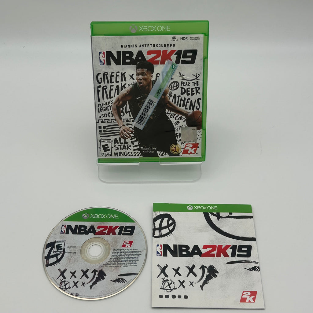 NBA 2K19 Xbox One With Manual and Case - Used