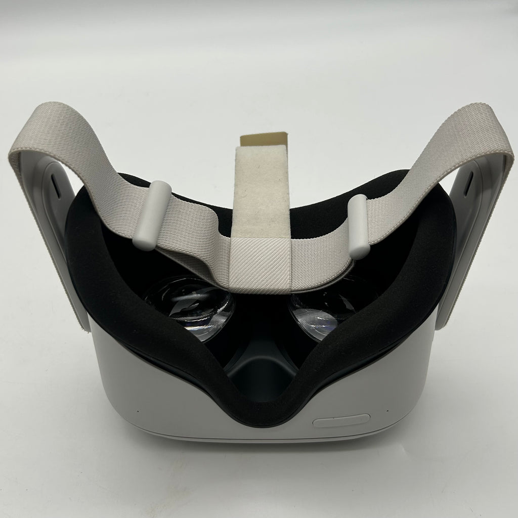 Oculus Quest 2 Virtual Reality Headset 128GB White w/ Both Controllers - TESTED