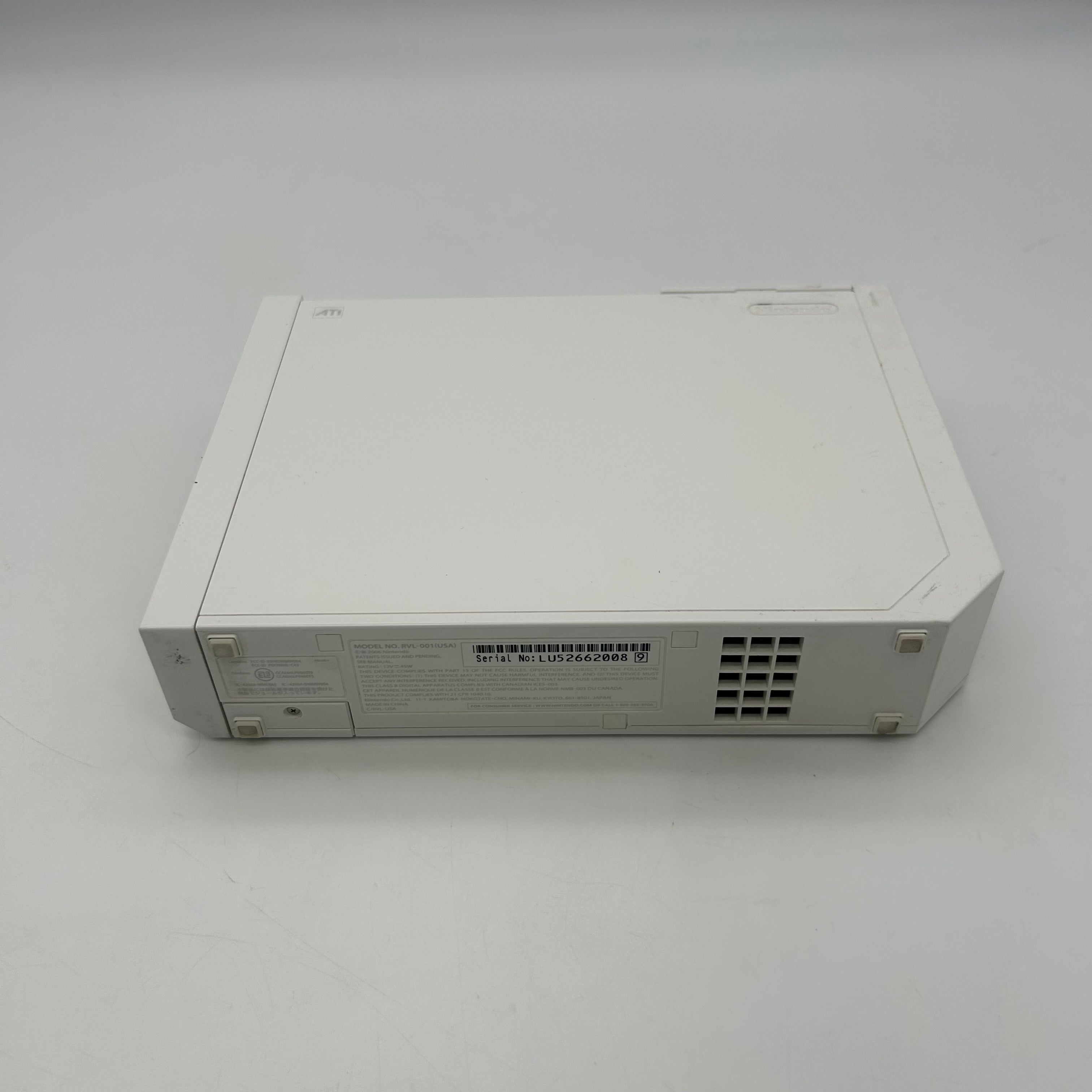 Nintendo Wii (RVL-001) 2006 Console Only