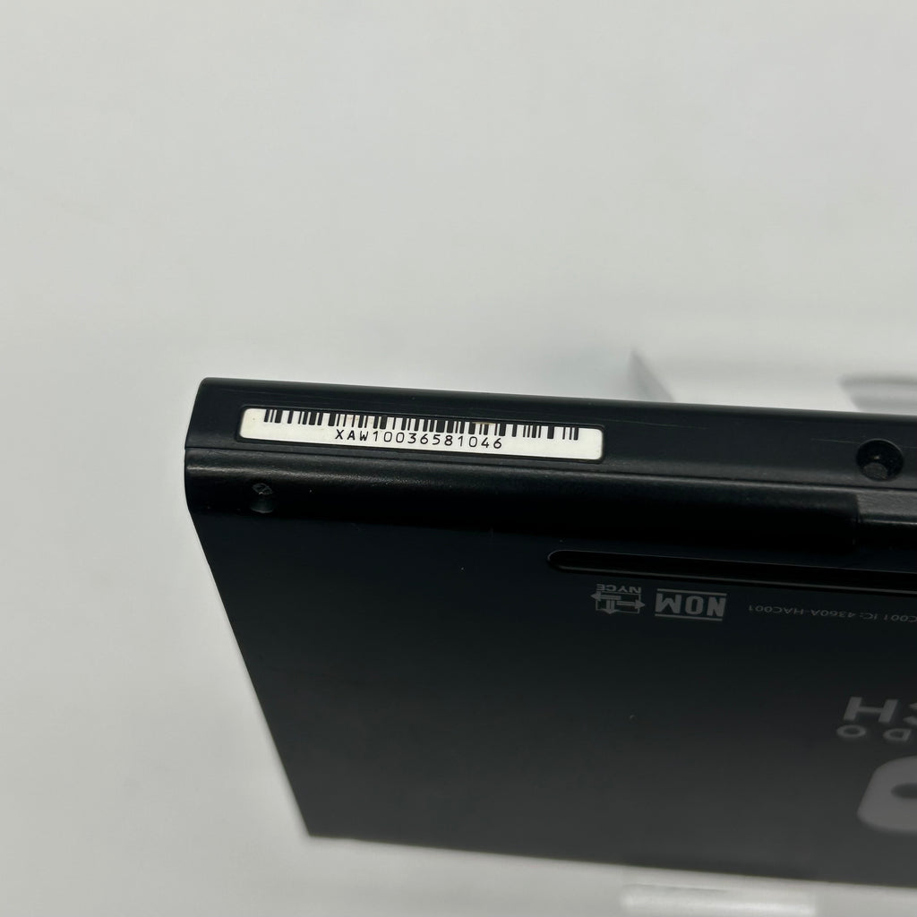Nintendo Switch (HAC-001) 2017 Black 32GB - 1 controller