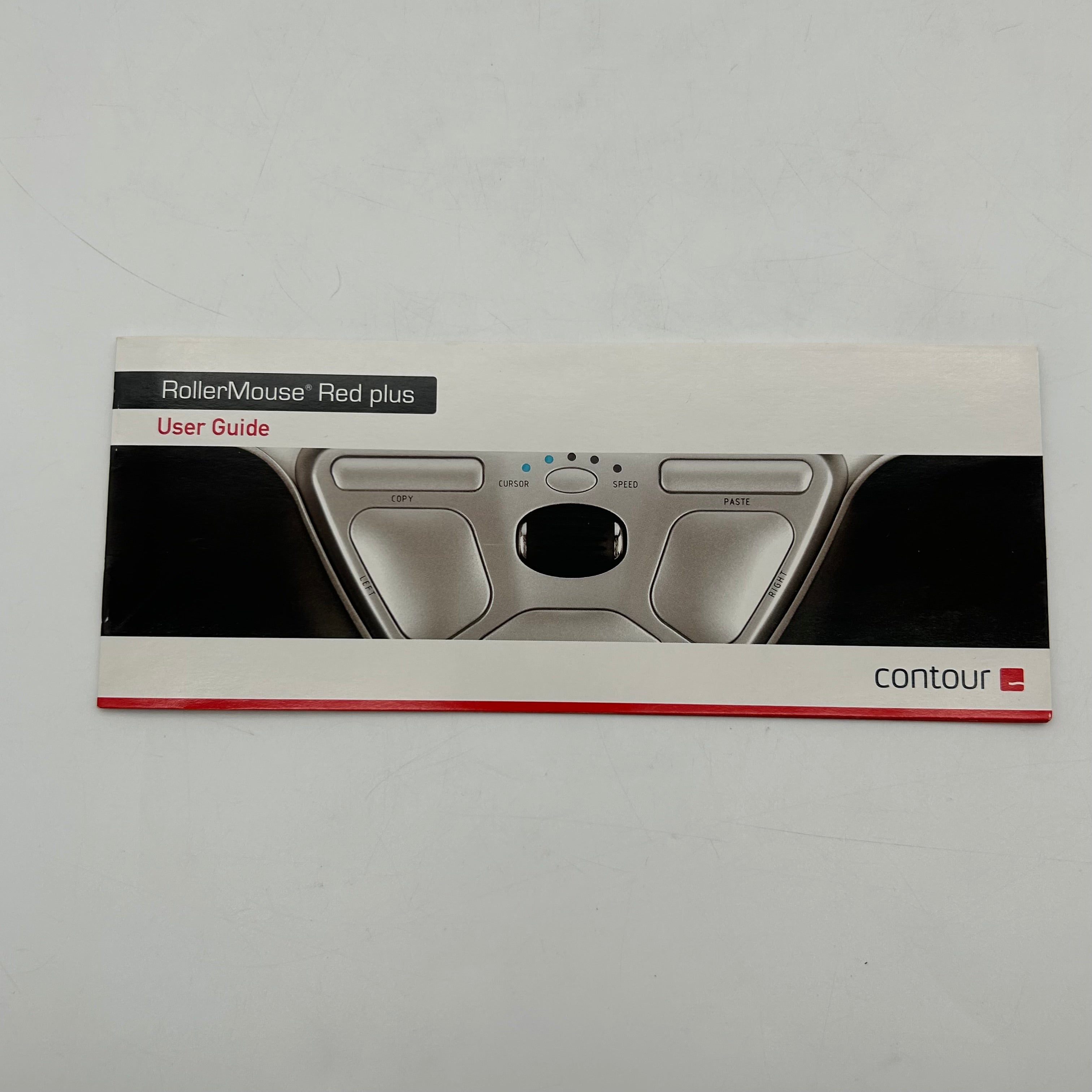 Contour Roller Mouse Red Wired Tested