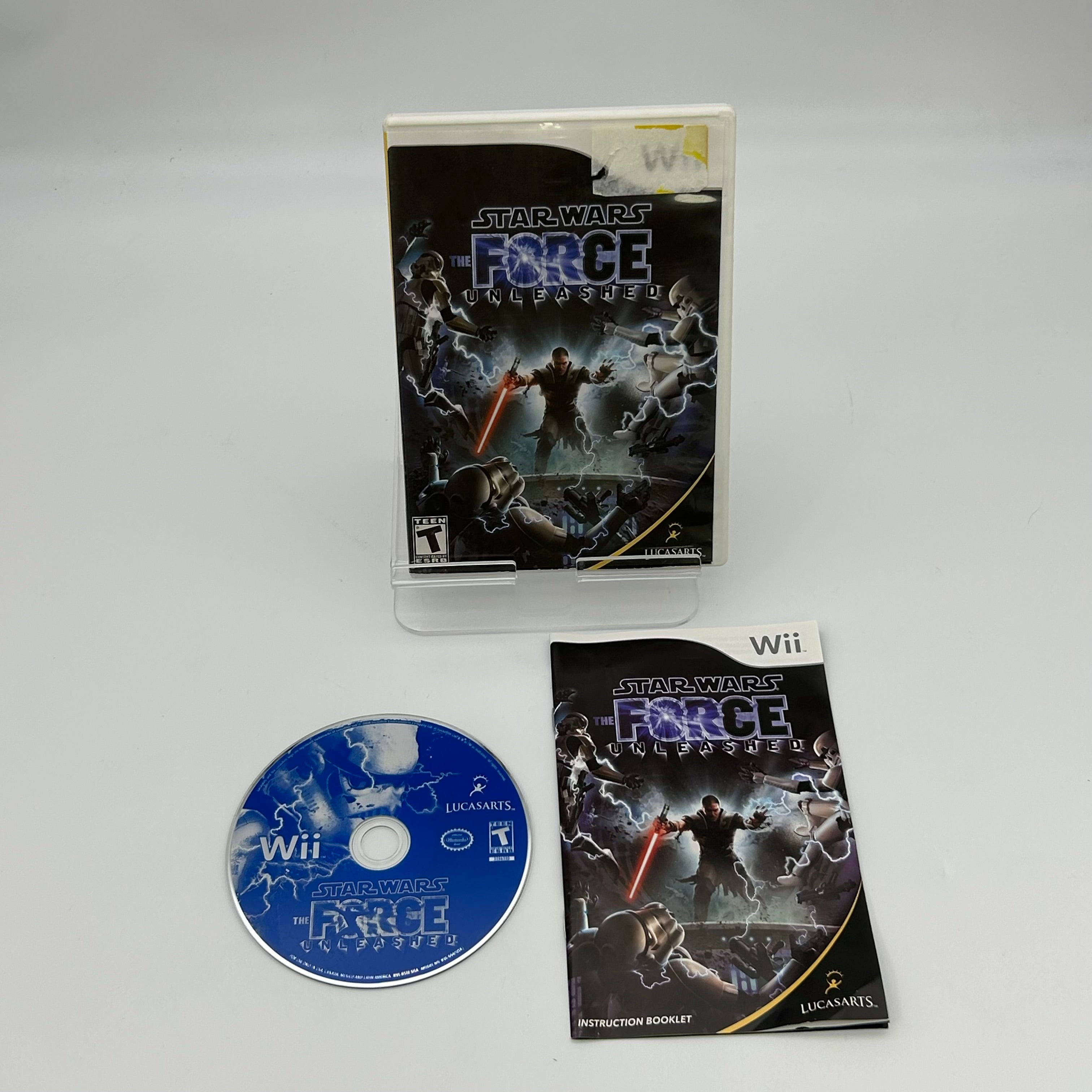 Star Wars The Force Unleashed Wii - Used With Case