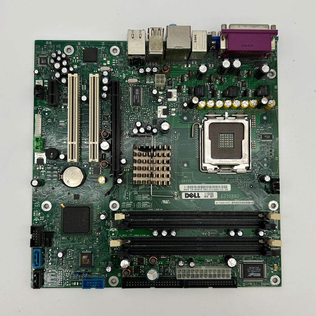 Dell E210882 LGA775 Motherboard with Intel Pentium 4 & Samsung RAM - For Parts