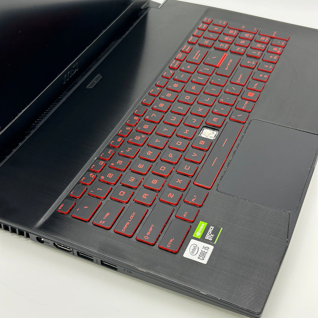 MSI Notebook Laptop MS-17F3 17.3" 144Hz | GTX 1650 Ti | 1TB HDD 512GB SSD