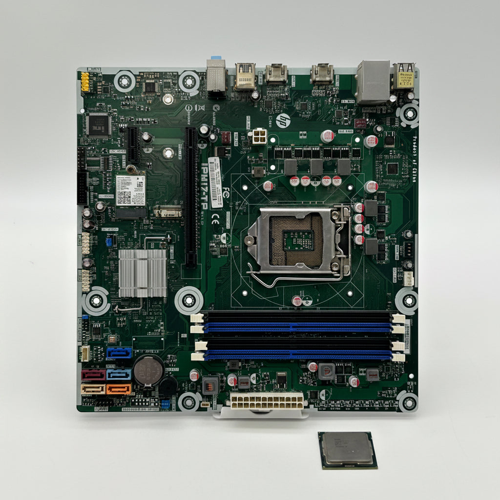 HP IPM17-TP Motherboard 799926-001 / -002 w/ Intel Celeron G540 CPU - Untested
