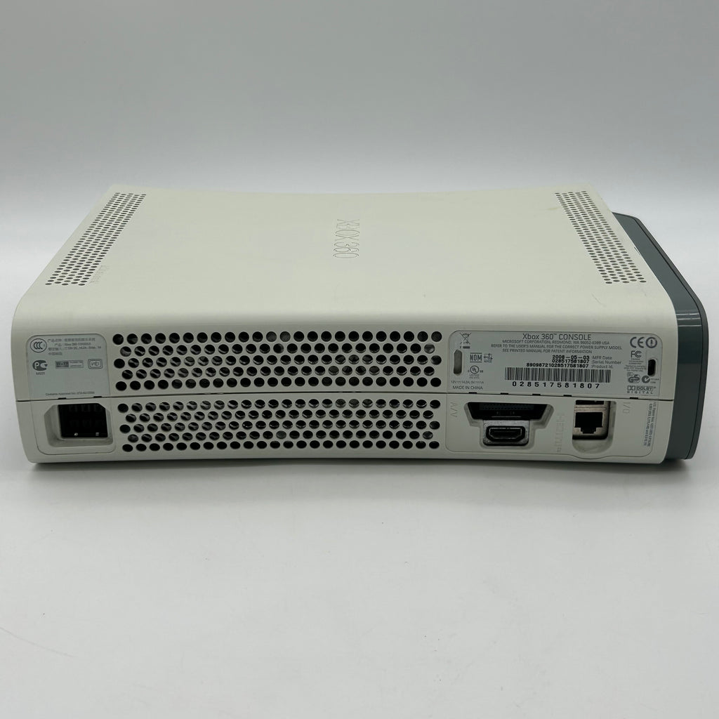 Microsoft Xbox 360 Console Bundle White 20GB Bundle - FOR PARTS/REPAIRS