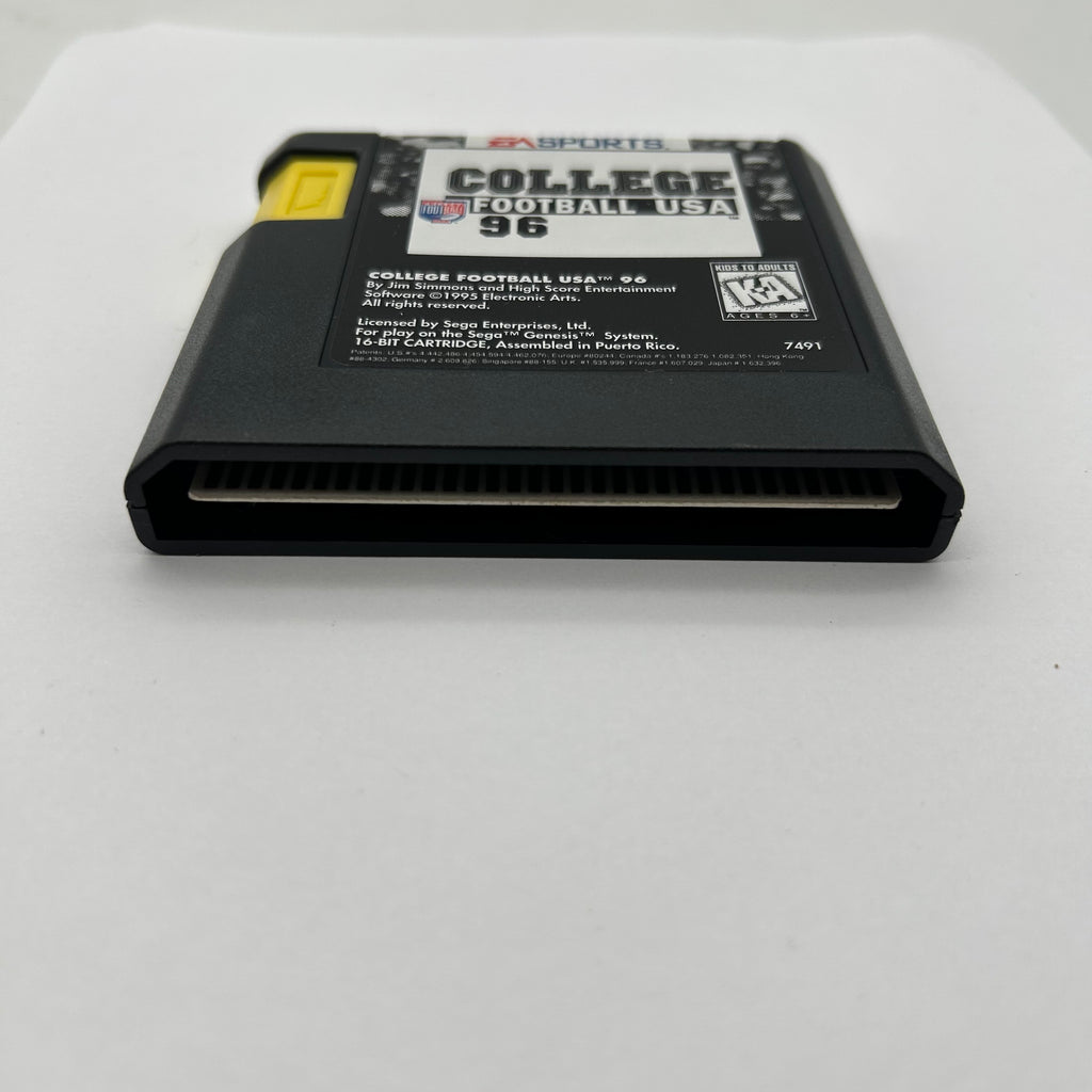 College Football USA 96 Sega Genesis - Tested