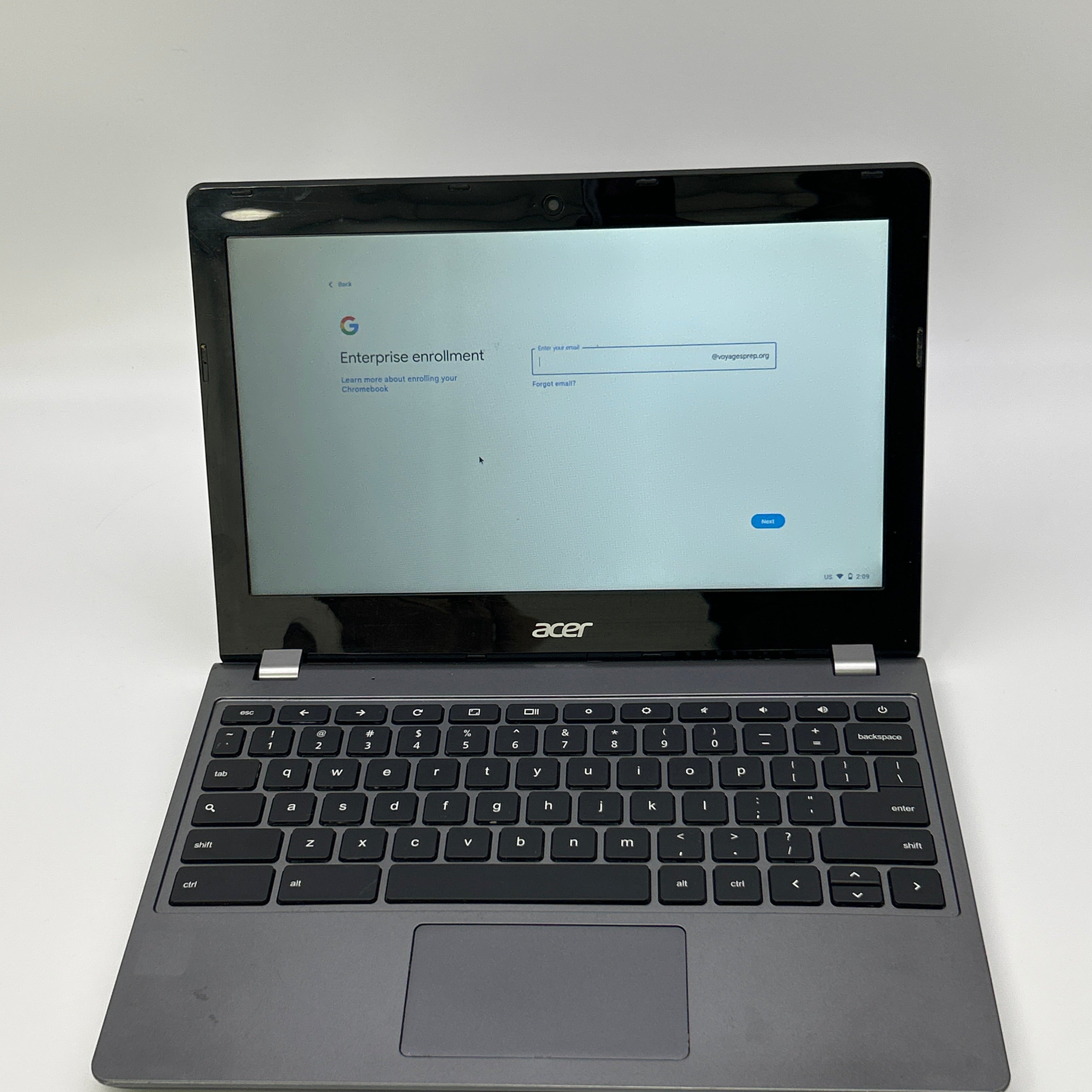 Acer C740 Laptop 11-inch Intel Celeron 4GB RAM 32GB Black Used for Parts