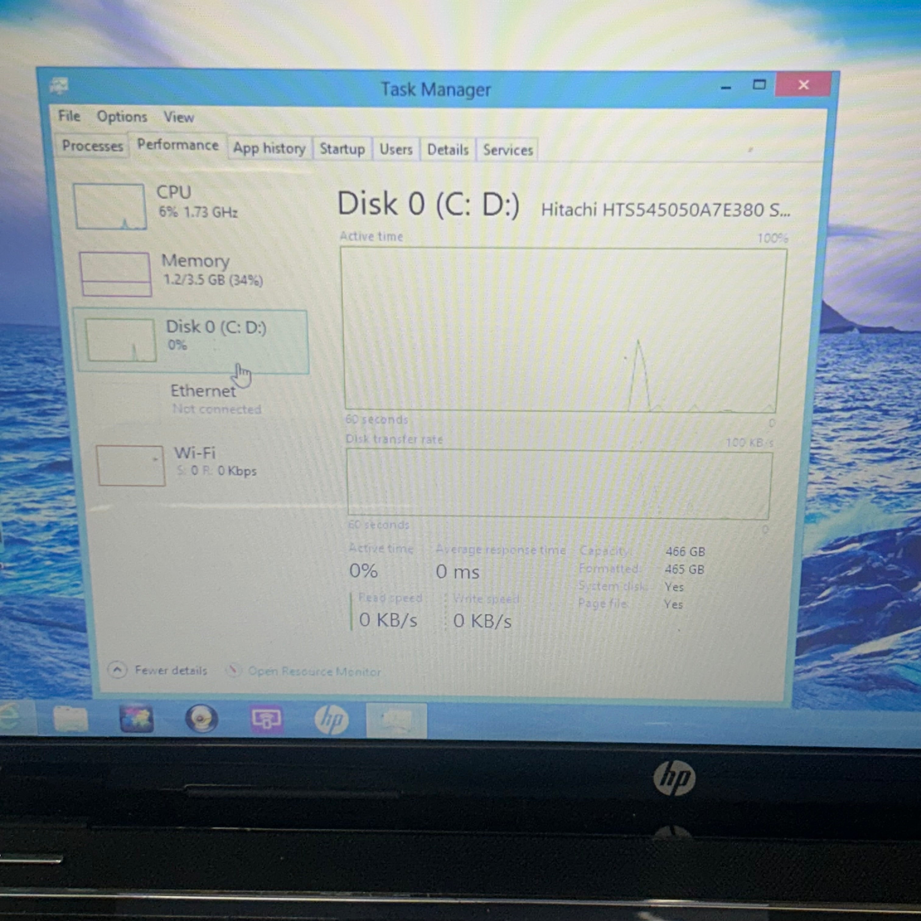 HP Pavilion G6 Laptop 15.6" |AMD A6|4GB RAM|512GB HDD|