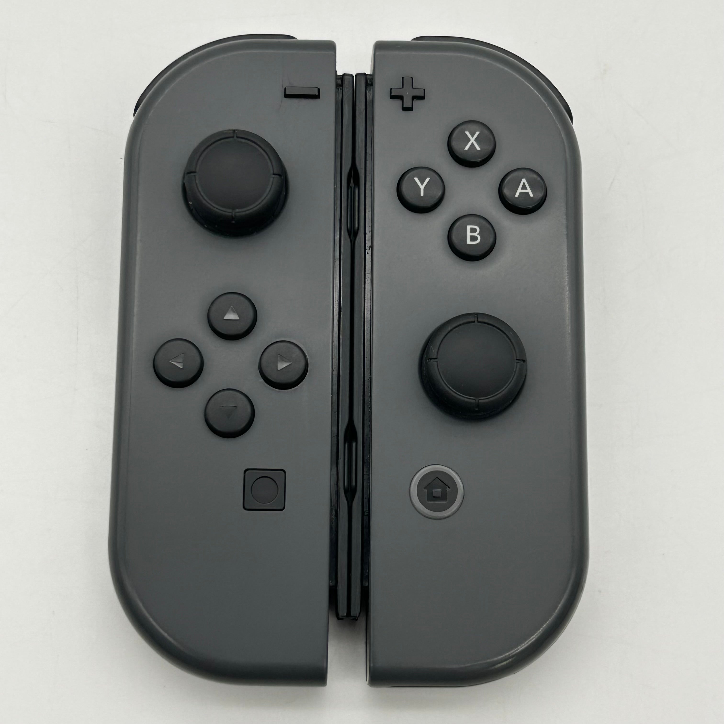 Official Nintendo Switch Gray Joy-Con Pair Controllers with JoyCon Grip