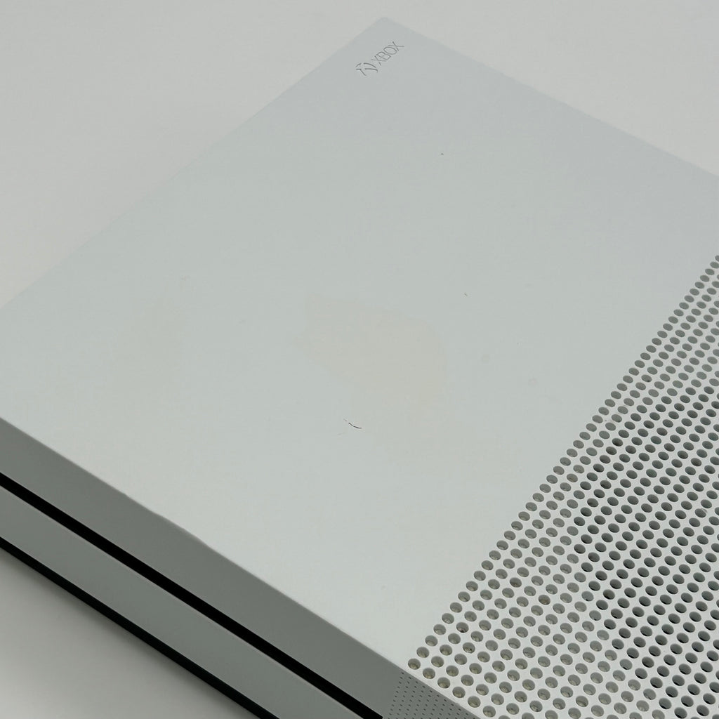 Xbox One S (1681) 500GB White Console Bundle - Controller & Power Cord - Tested