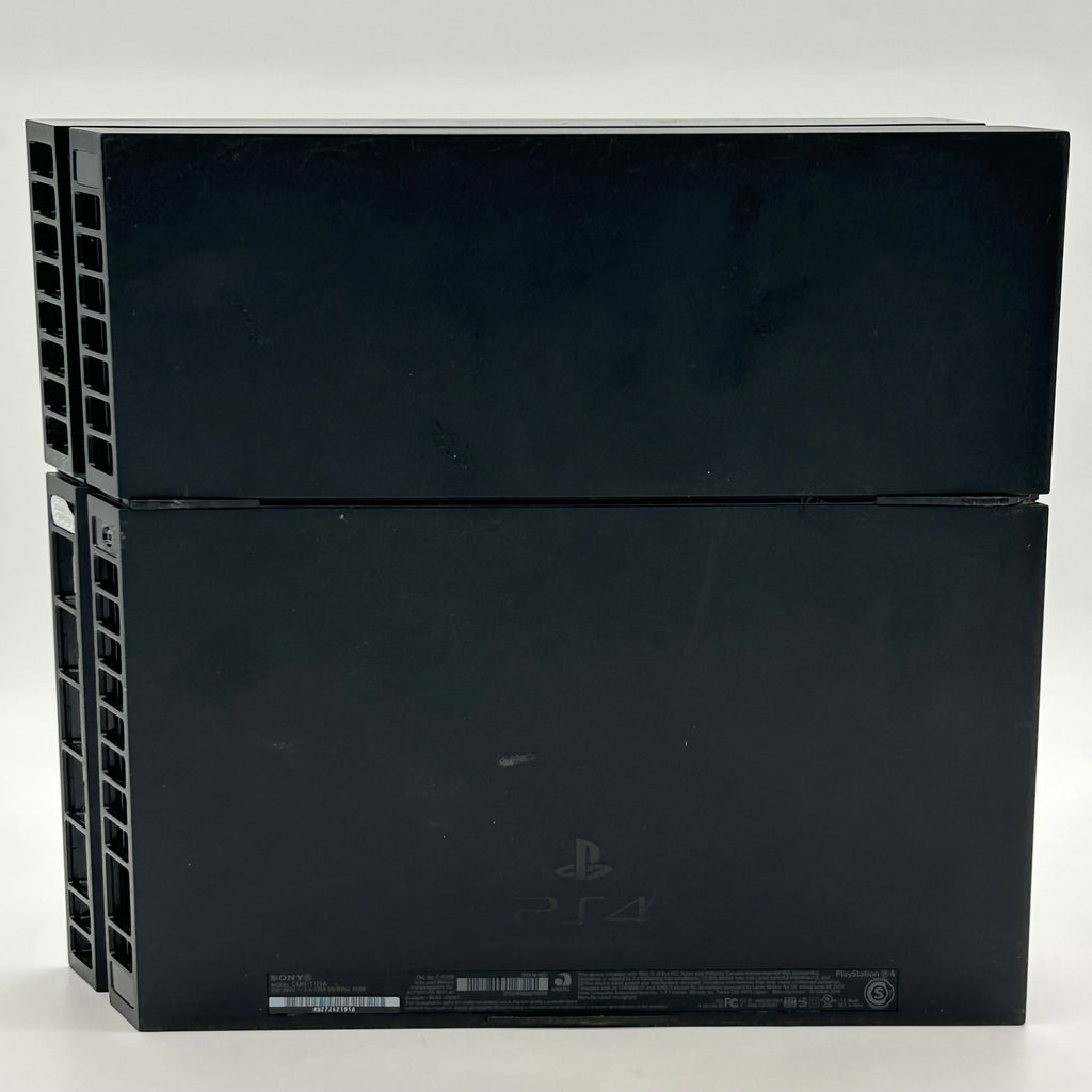 Sony PS4 Console 500GB CUH-1115A Bundle Black - Tested - Controllers Have Drift