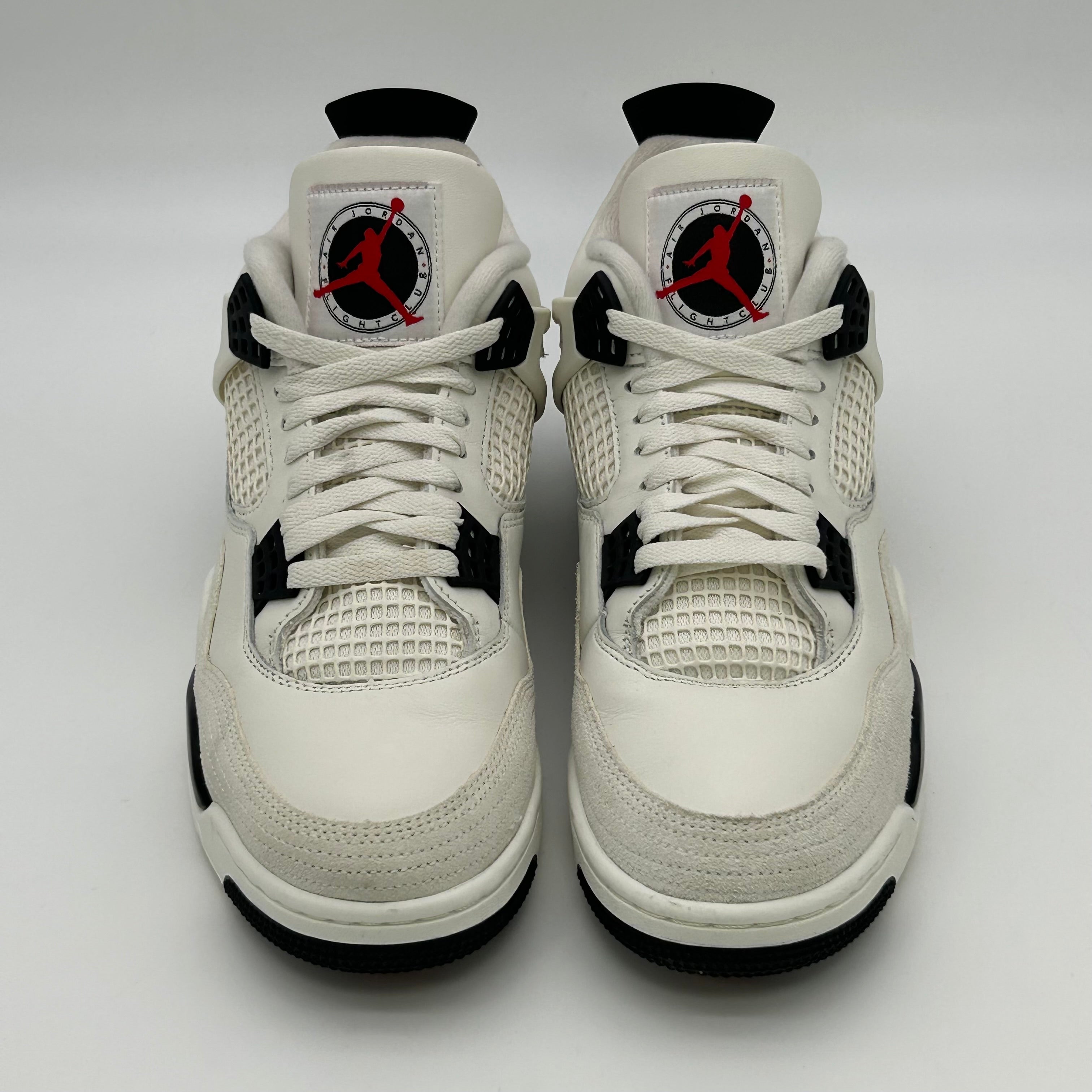 Size 11 - Jordan 4 Retro OG Flight Club IM4002-100 White Black Red OG Box - Used with Box