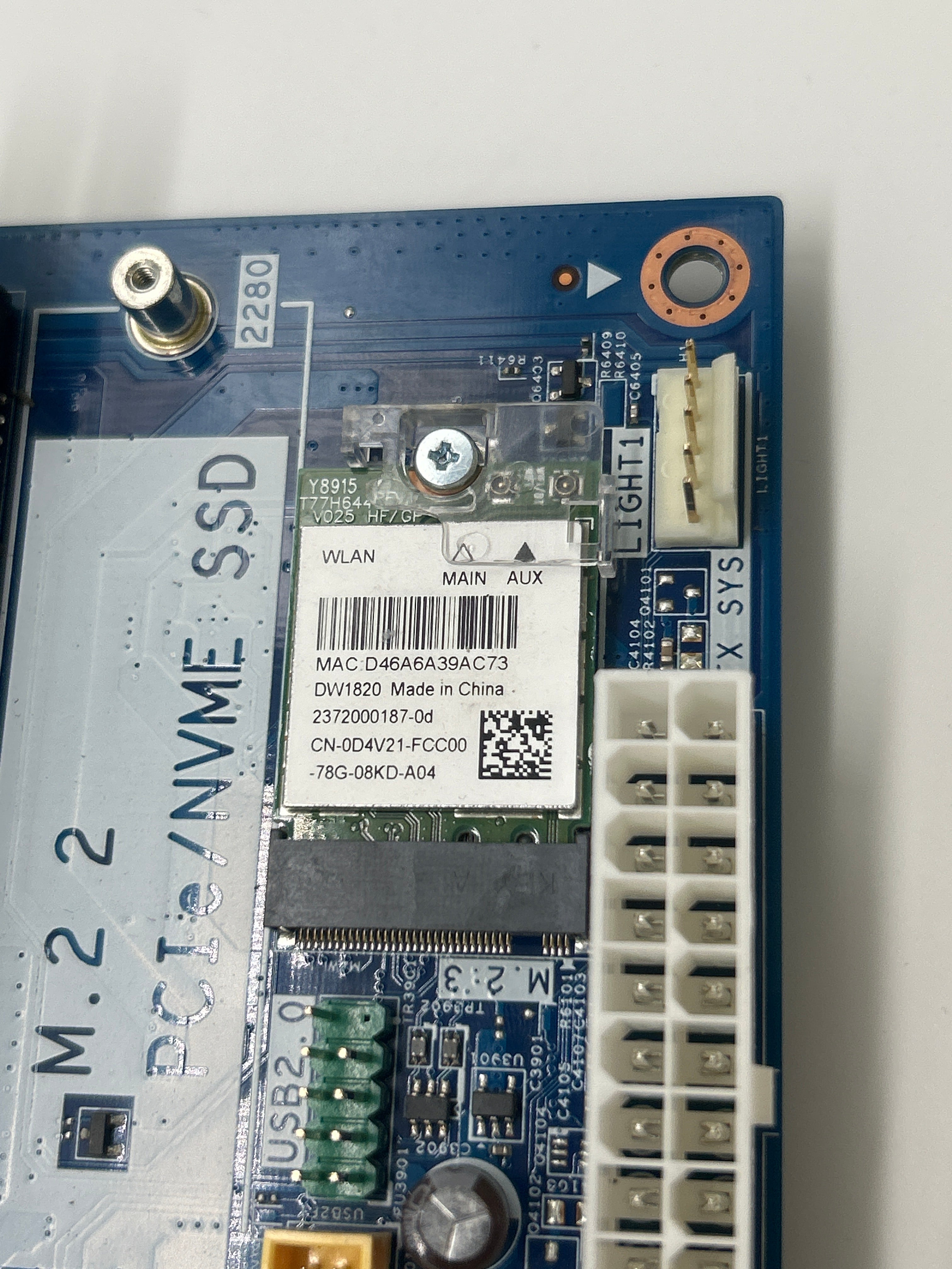 Dell Inspiron 5675 Motherboard Bundle: Heatsink & WLAN