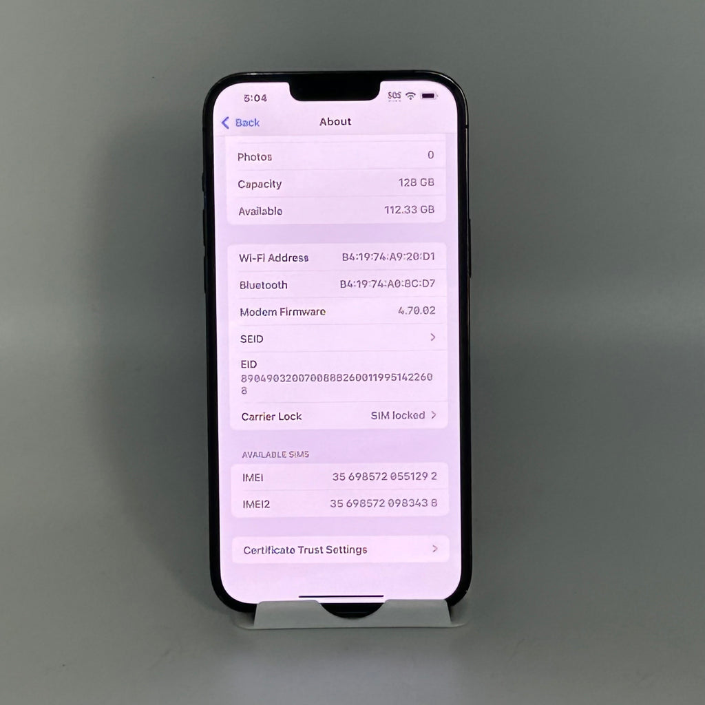 Apple iPhone 13 Pro Max MLKL3LL/A | 128GB | 78% BH - *READ*