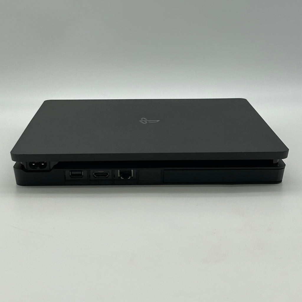 Sony PS4 Slim 1TB Console Black Bundle + 3 Games & 2 Controllers - Tested (Drift)