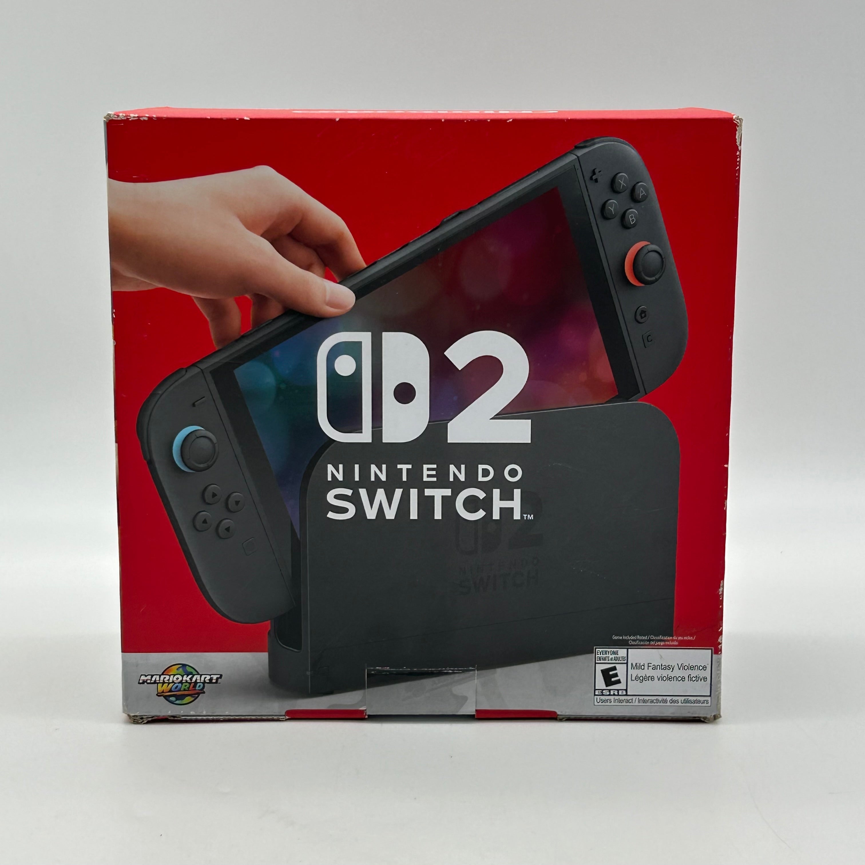 Nintendo Switch 2 Console Boxed Black Spots Heavy Scratches Drift READ