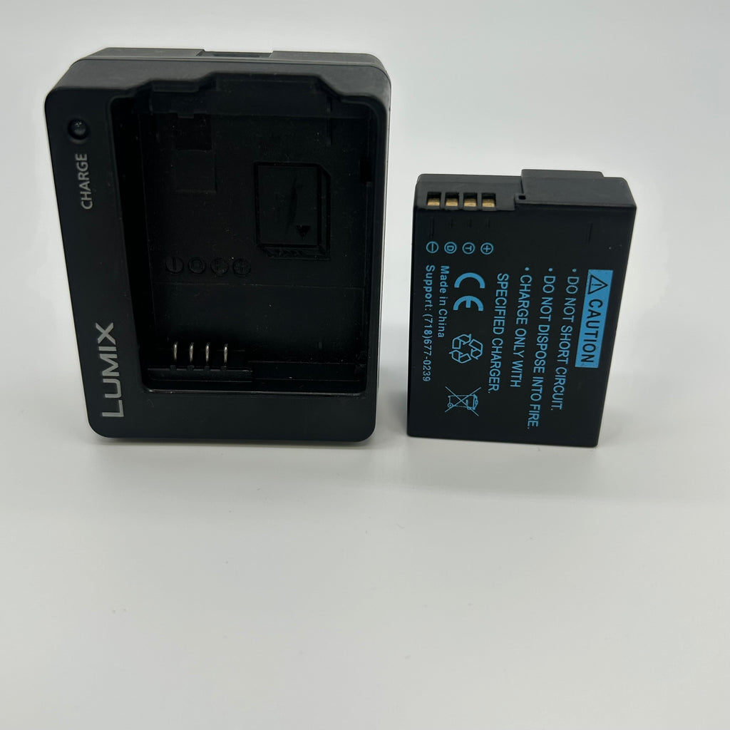 Panasonic Lumix DMC-G7 Digital Camera Black Body Only with 2 Batteries - For Parts/Repairs Only