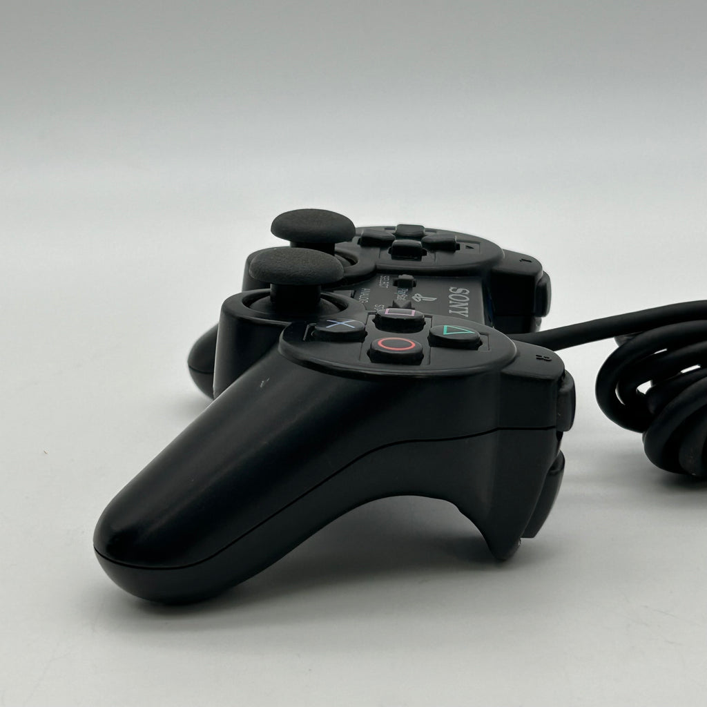 Sony PlayStation 2 Fat (SCPH-39001) Black w/ 2 Controllers And Cables TESTED