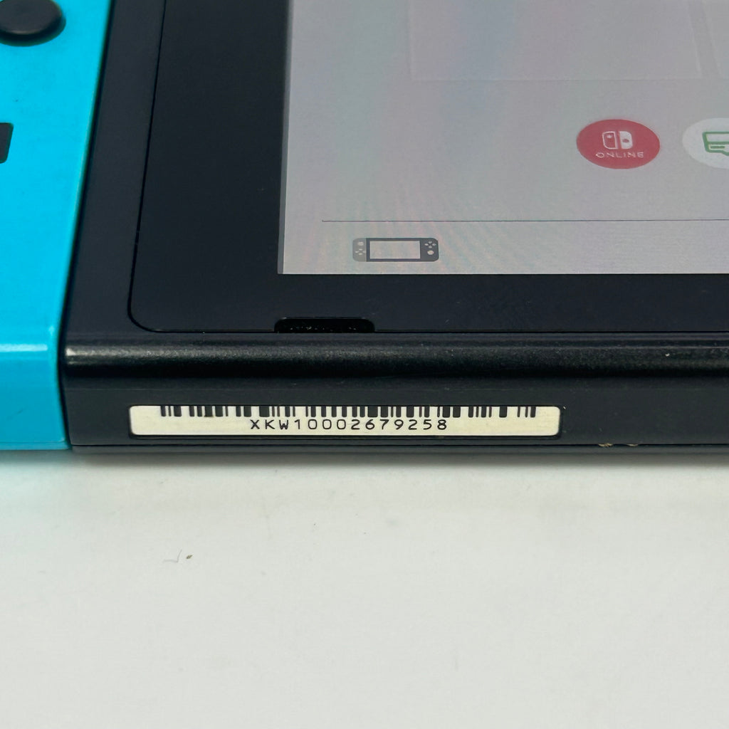 Nintendo Switch HAC-001-01 2019 Black 32GB Console with Joy-Cons, Power Cable, and Included Games