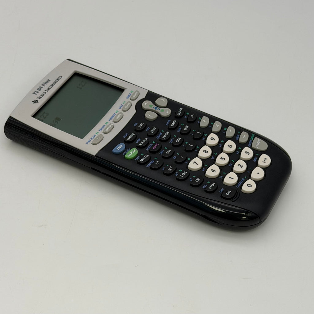 Texas Instruments TI-84 Plus Graphing Calculator W/ Cover - Tested & Working