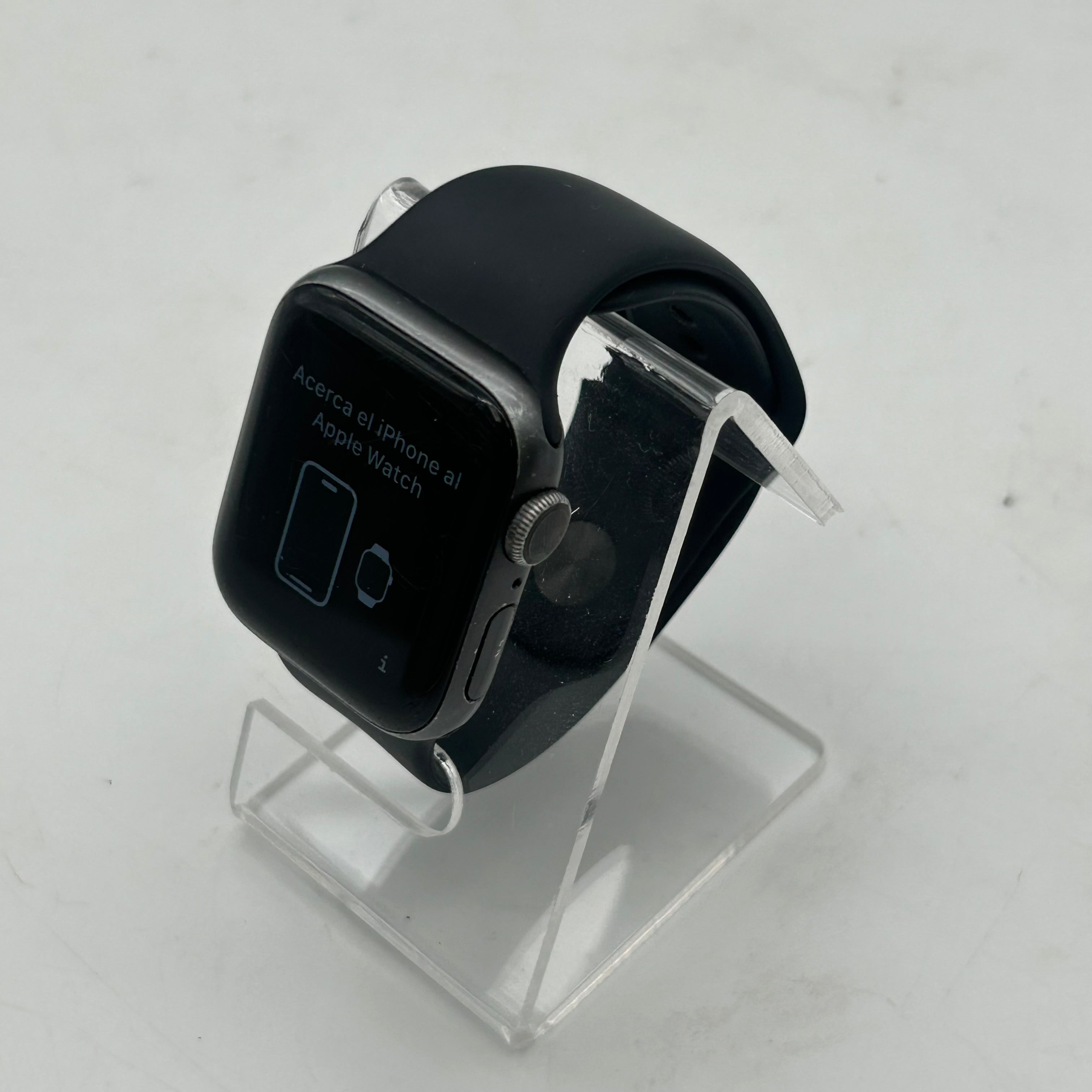 GPS Only Apple Watch Series 5 40MM Space Gray Aluminum Black Sport Band A2092