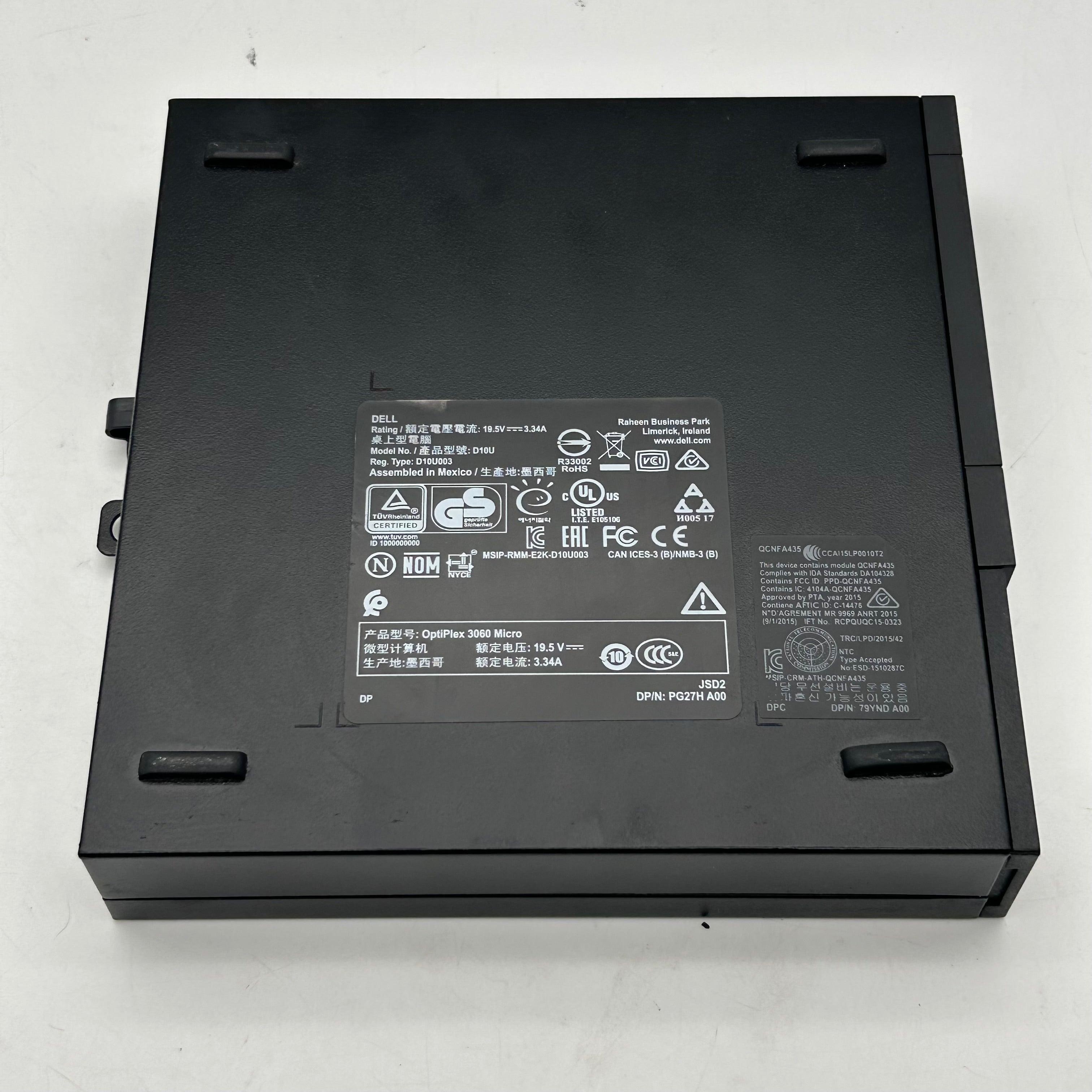Dell OptiPlex 3060 Micro Desktop PC - AS IS ONLY - FOR PARTS