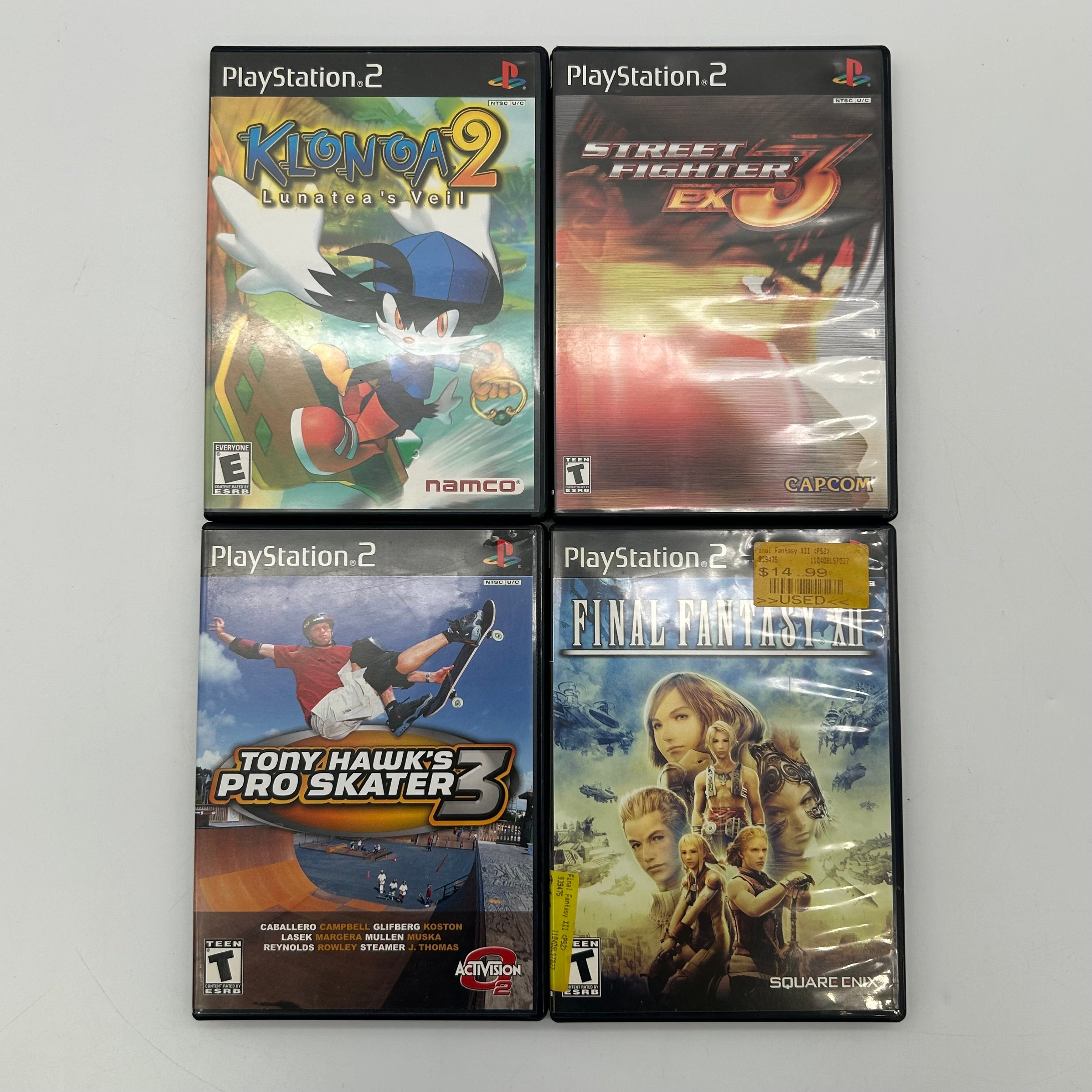 Sony PlayStation 2 Slim Satin Silver Console Bundle SCPH-77001 - Tested