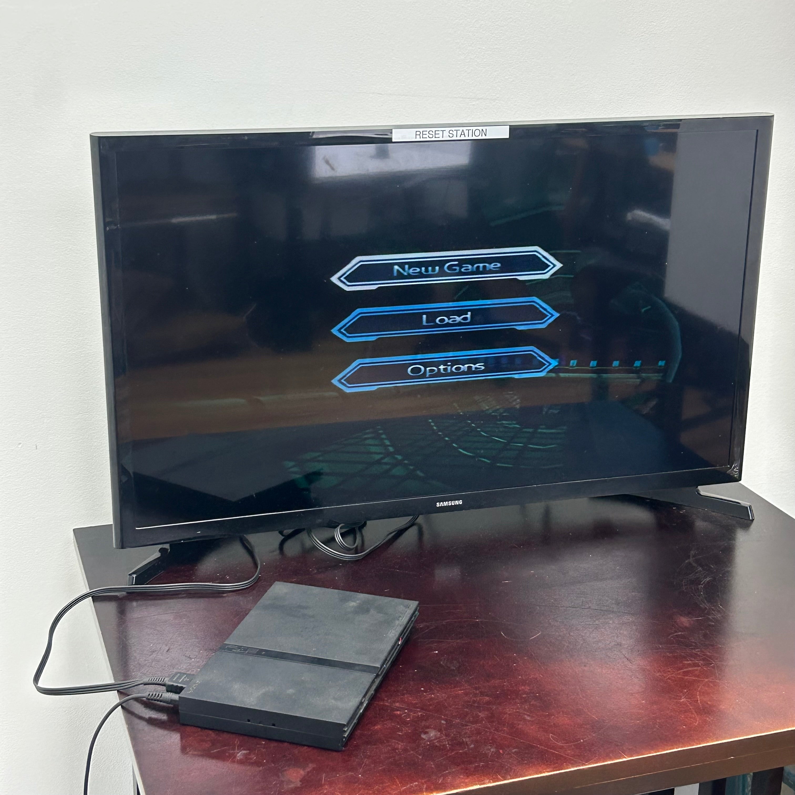 Sony PlayStation 2 Slim SCPH-79001 PS2 Console w/ OEM Cables - Tested