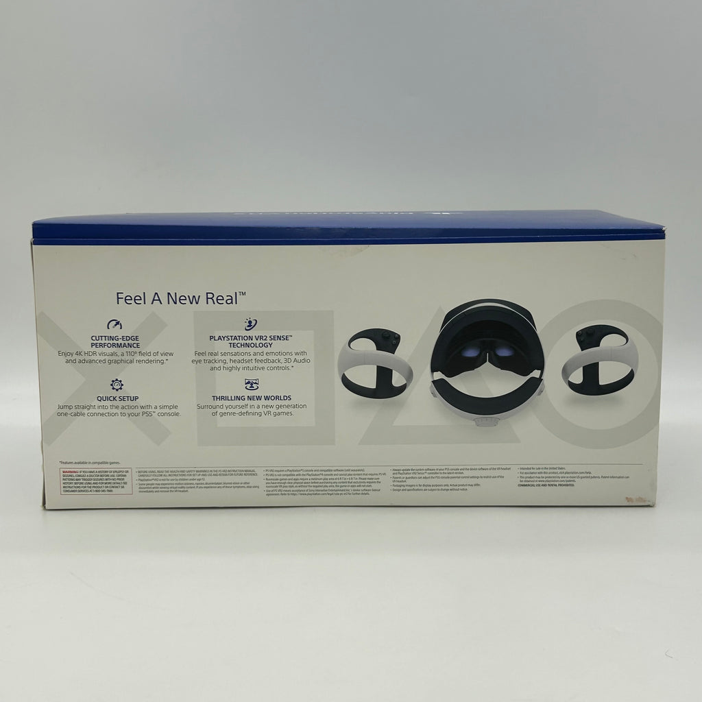 Sony PlayStation VR2 PSVR2 Headset + 2 Controllers CFI-ZVR1 - Complete In Box