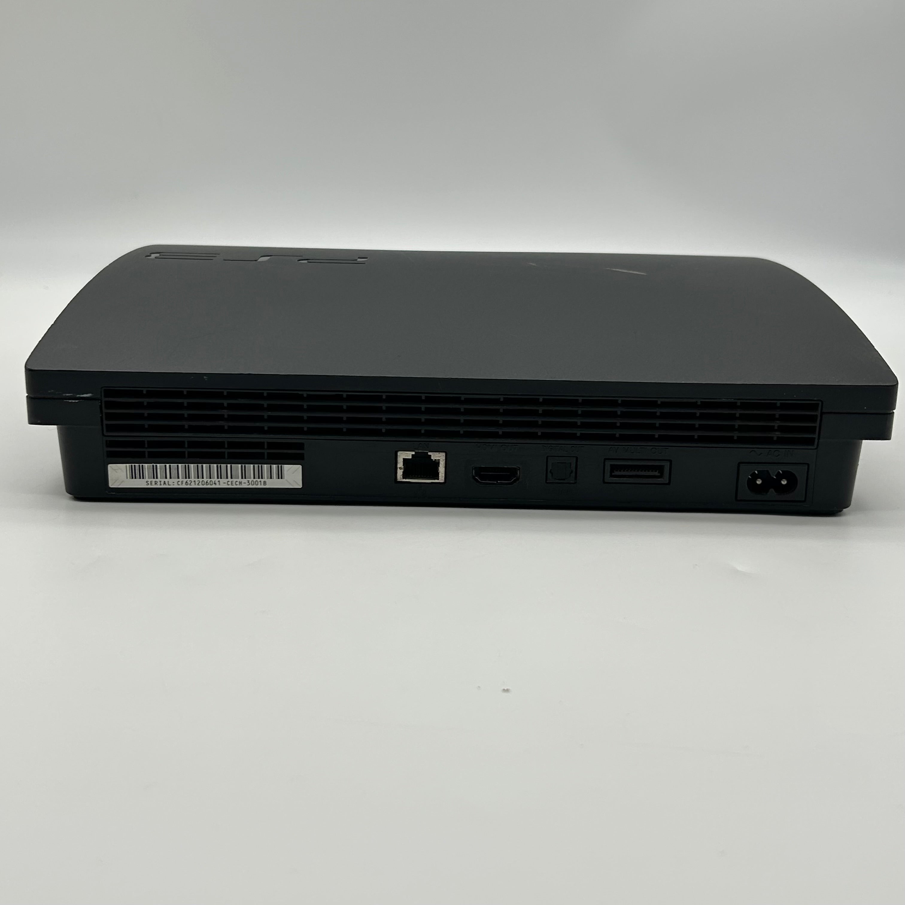 Sony PlayStation 3 Slim CECH-3001B 320GB w/ 1 Controller 3 Games and Cable Ver 4.76