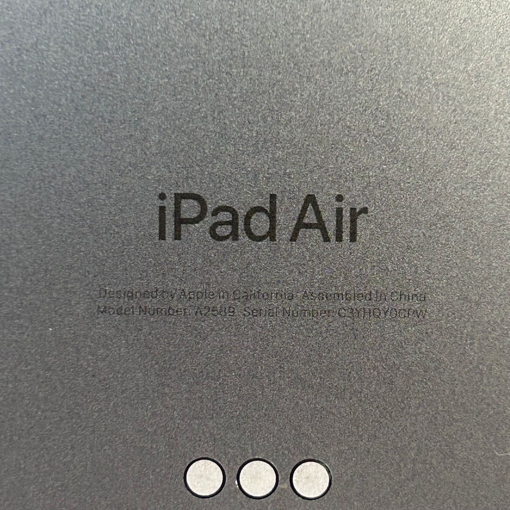 Apple iPad Air 5th Generation A2589 64GB Gray WiFi + Cellular Tablet