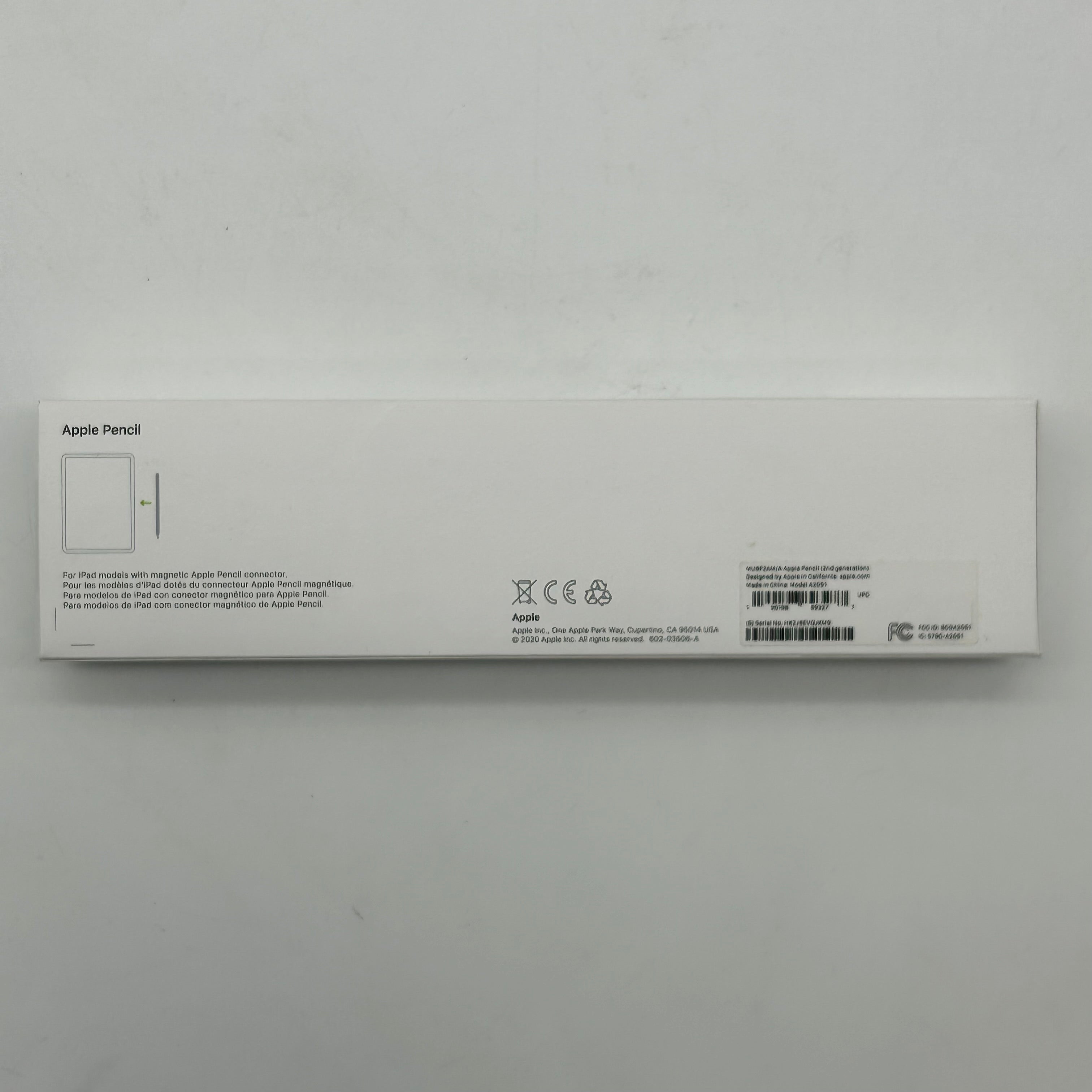 Apple Pencil Stylus (2nd Generation) Model A2051 MPN MU8F2AM/A w/ Box