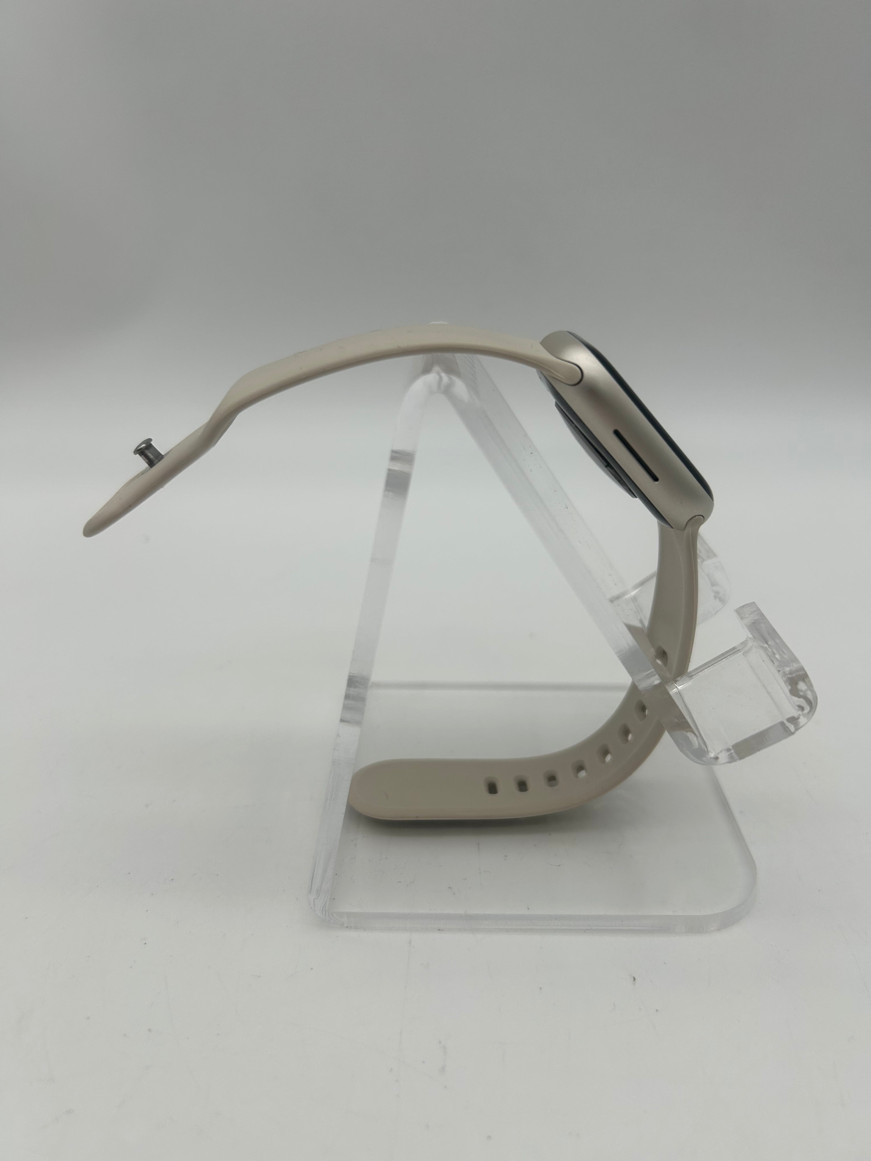 Apple Watch Series 7 GPS A2473 41mm Starlight Used - B Smart Watch