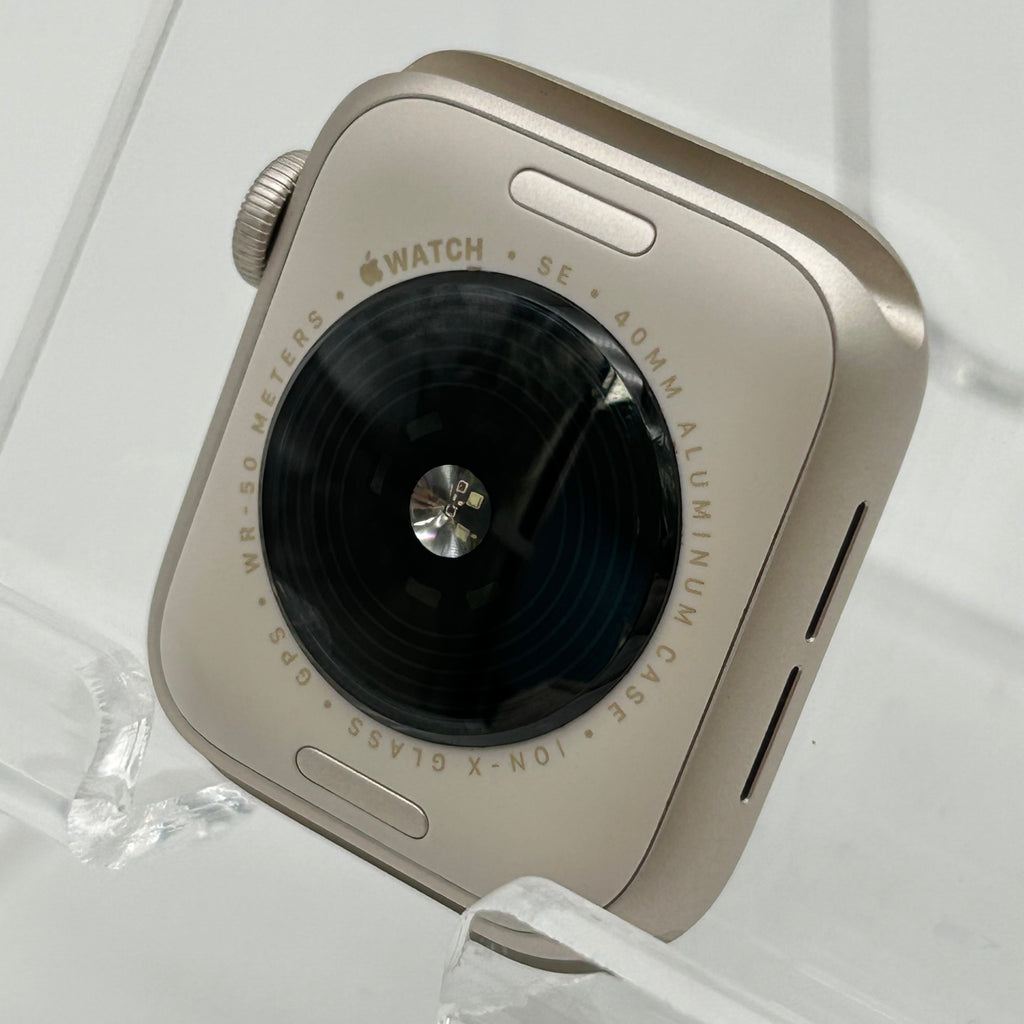 GPS Only Apple Watch SE 3 40MM Starlight Aluminum Starlight Sport Band