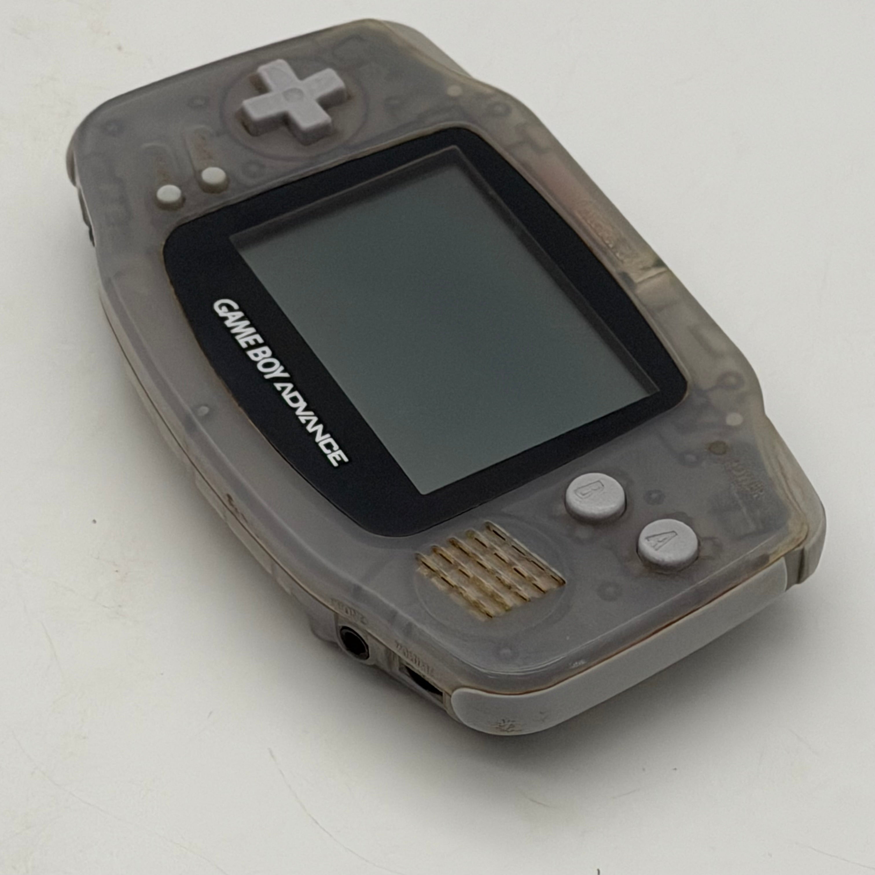 Nintendo Game Boy Advance AGB-001 Clear Console For Parts Repair - Final Sale