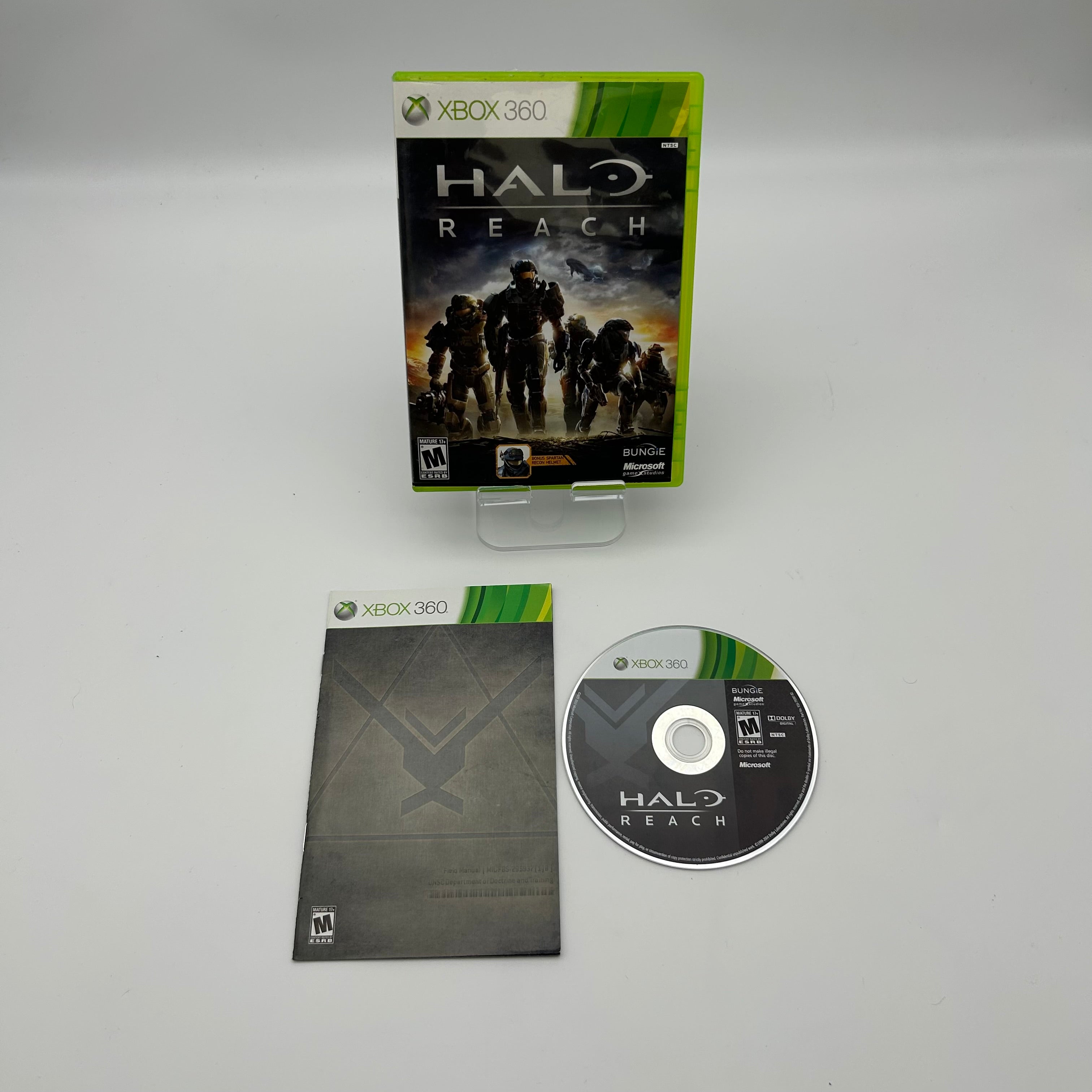 Halo: Reach Xbox 360 With Manual and Case - Used
