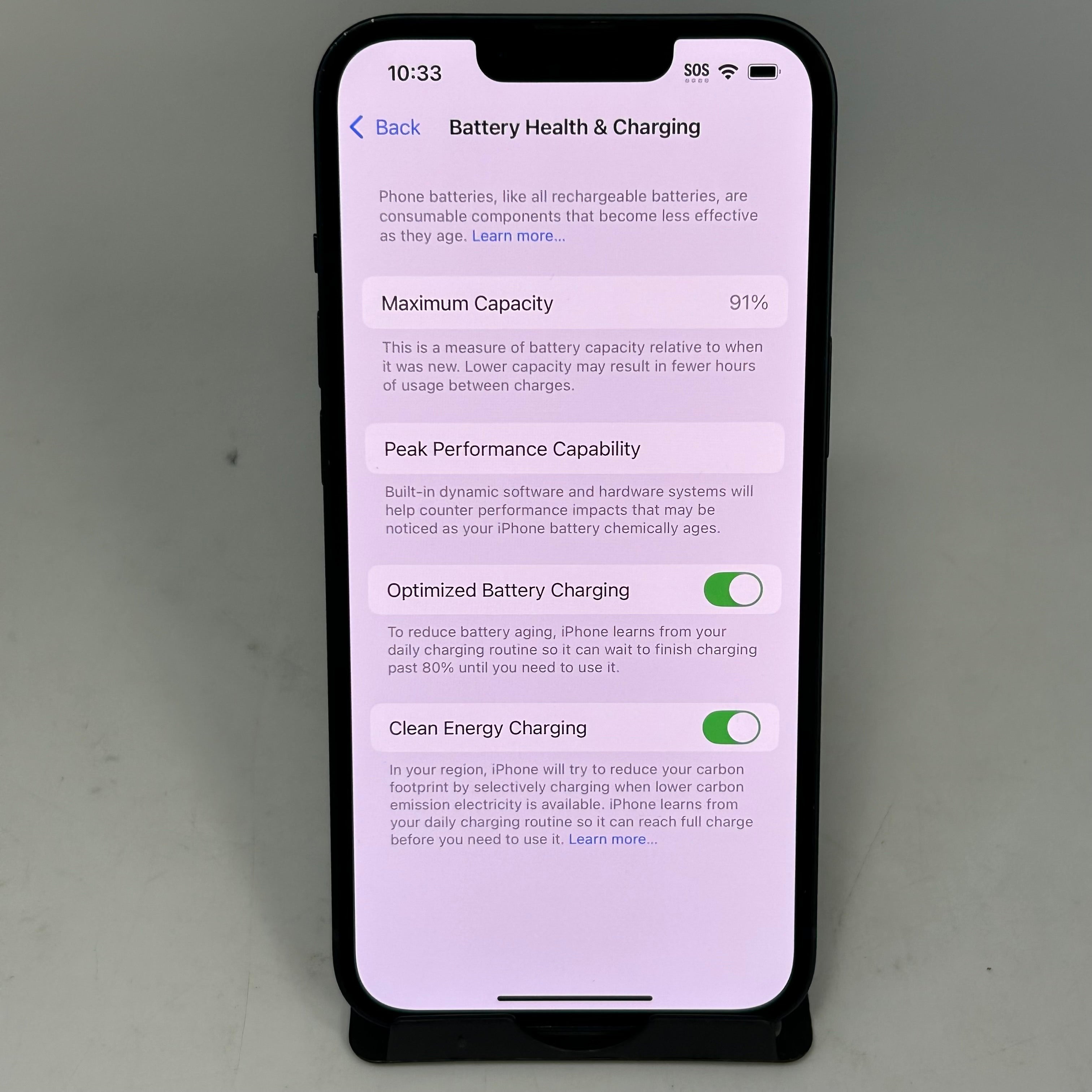 Apple iPhone 13 128GB Midnight Unlocked - 91%BH