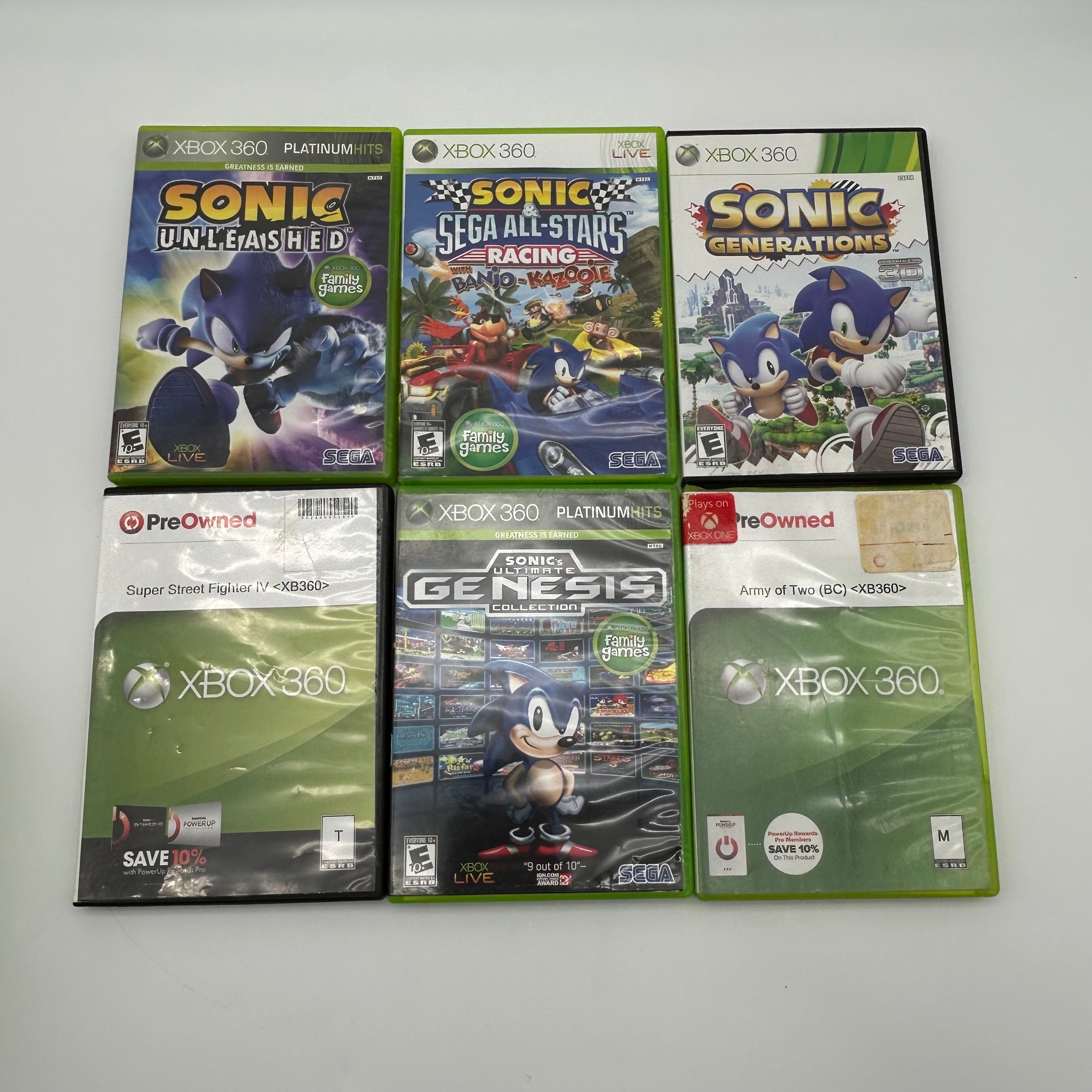 Xbox 360 Slim 250GB Gaming Set – 13 Games & 3 Controllers: 1 Functional & 2 Defective - Used