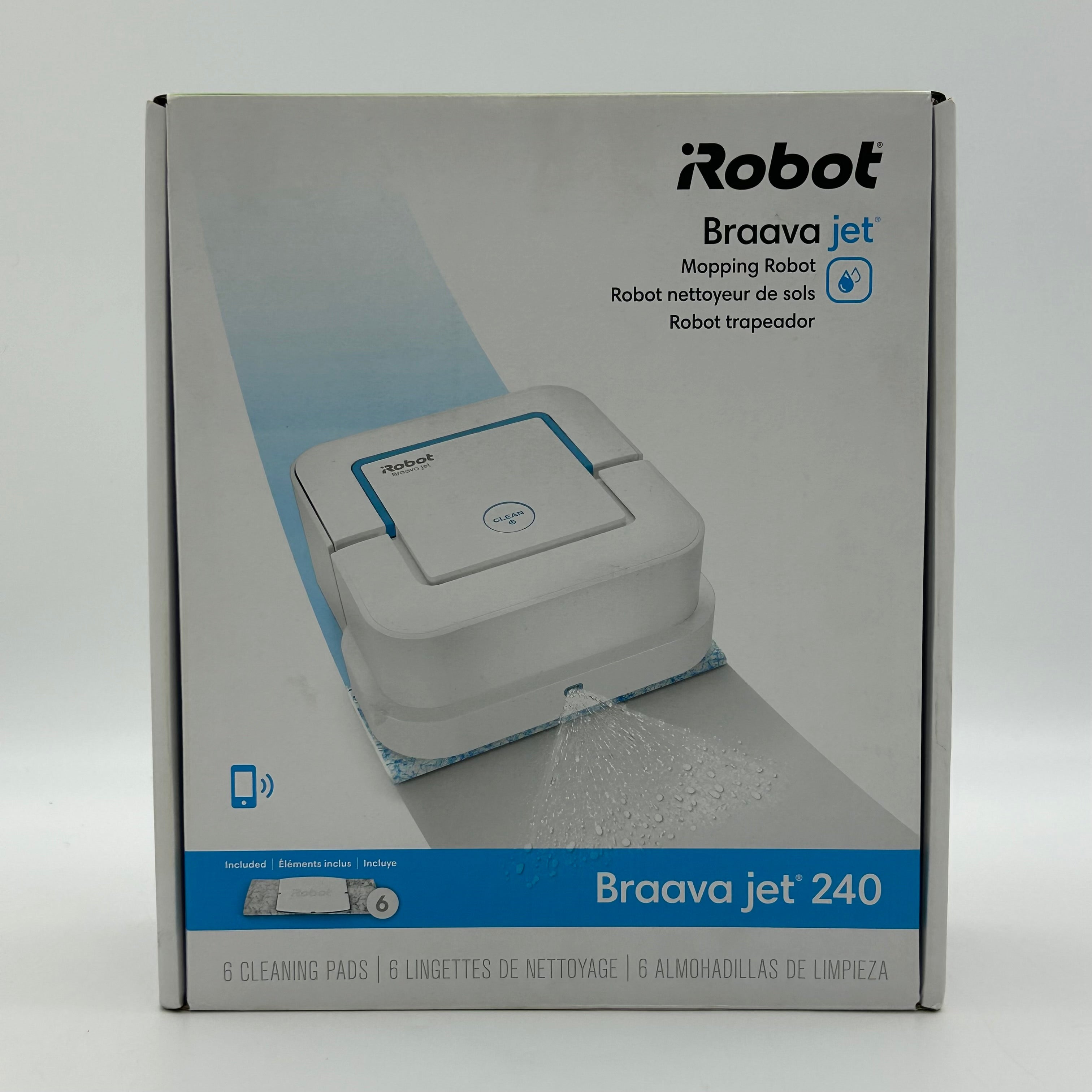 iRobot Braava Jet 240 Robot Mop - Brand New Factory Sealed Box