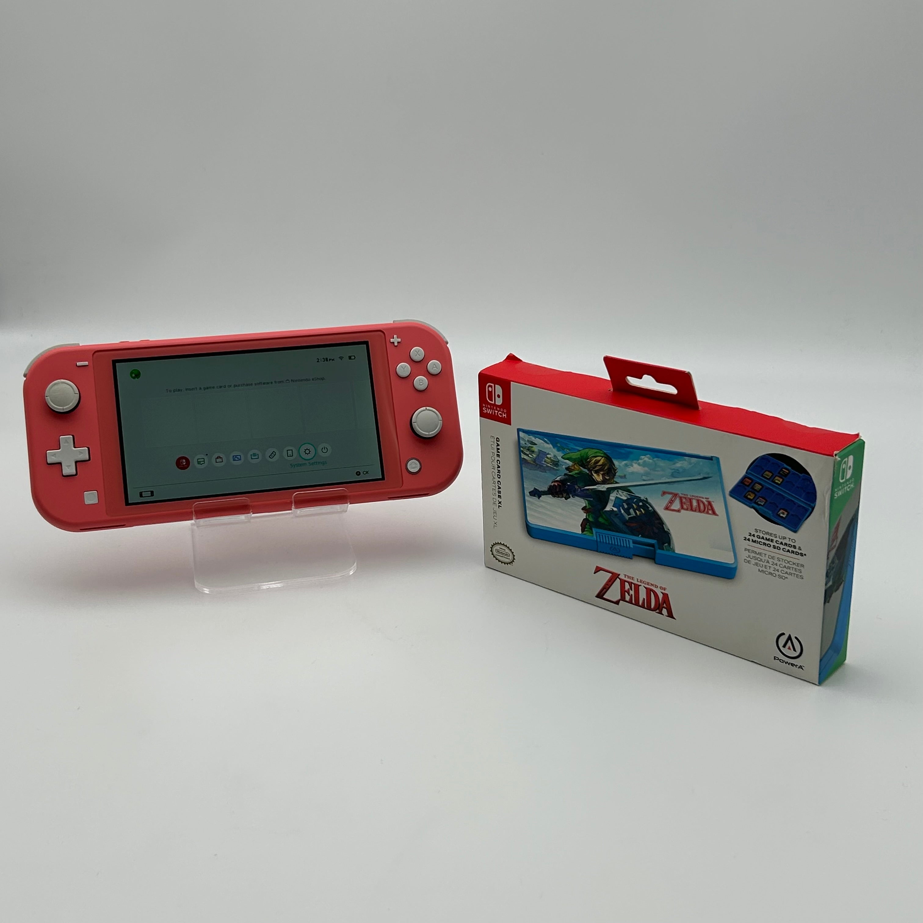 Nintendo Switch Lite Pink 32GB (HDH-001) 2019 - Used & New Sealed Game Case
