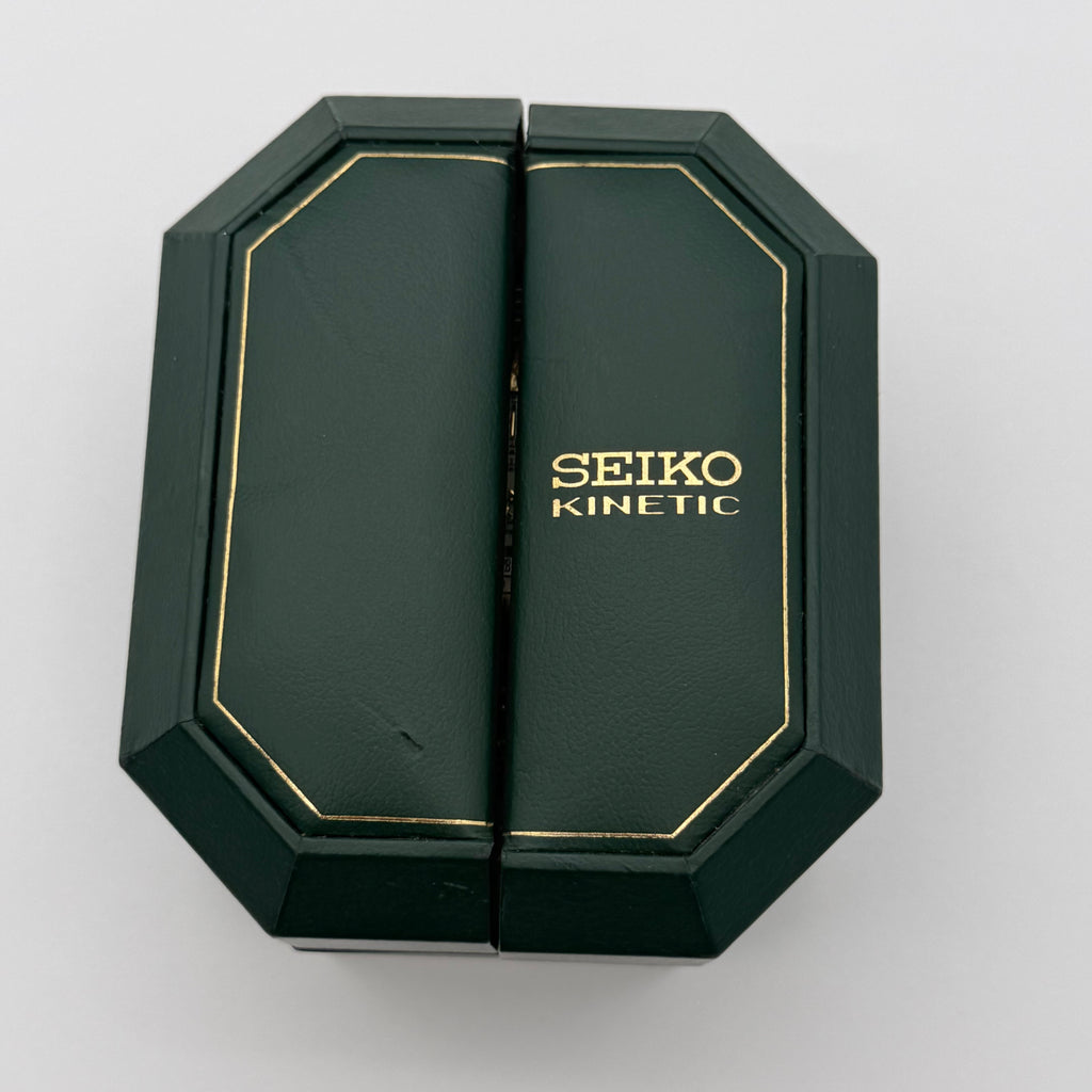 Men’s Seiko Vintage Kinetic Sport Gold Watch SKH228 - New open box