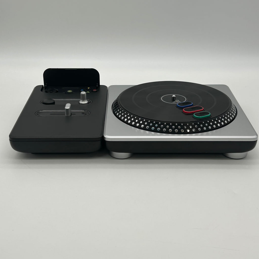 Xbox 360 DJ Hero 2 Wireless Turntable Controller w/ Box - UNTESTED NO DONGLE