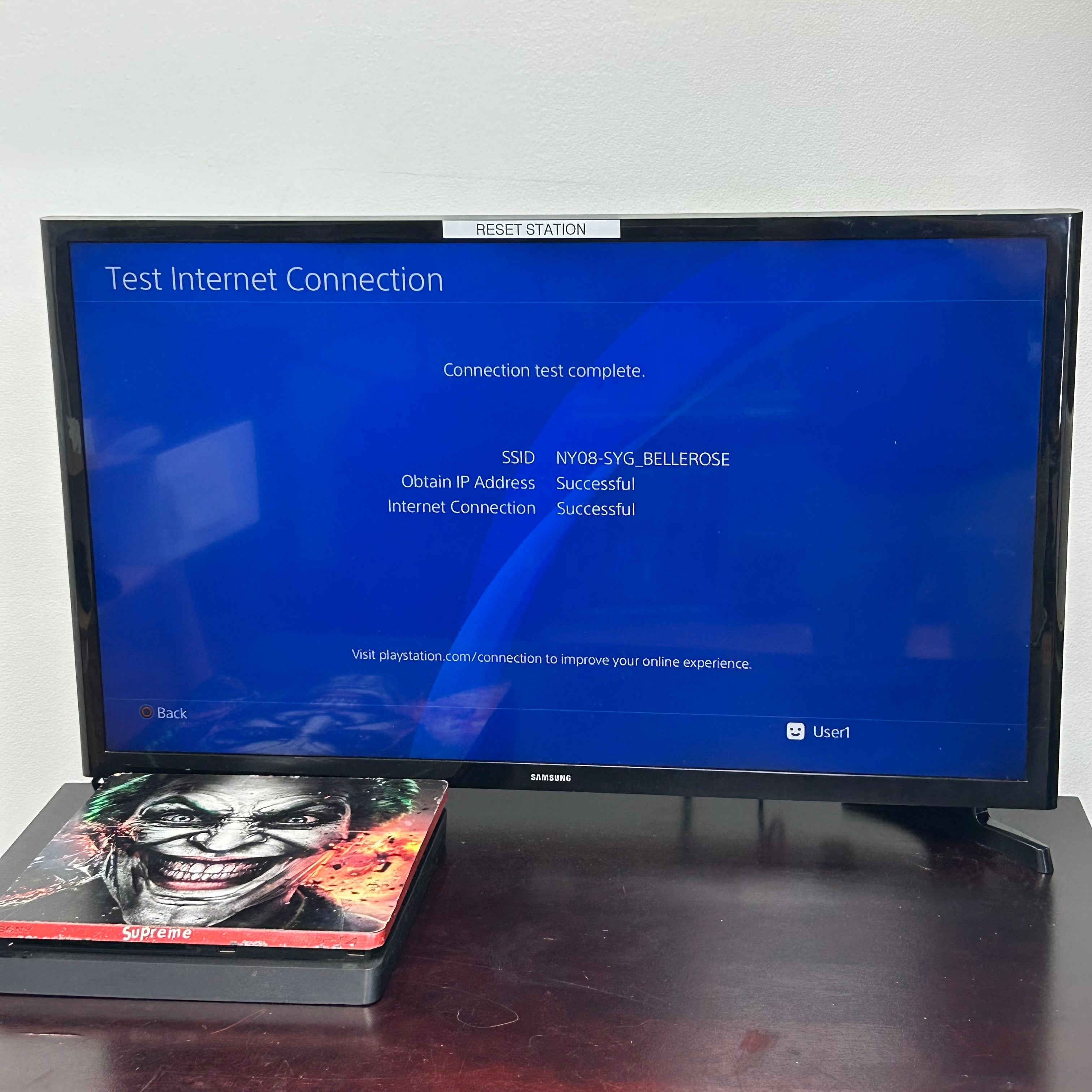 Sony PlayStation 4 PS4 Slim 500GB CUH-2015A Black Console Only - Tested Works