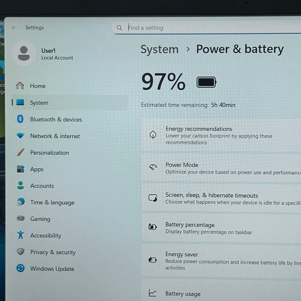 Dell Aspire Go 15 Laptop - Intel Core TM 3 N355, 8GB RAM, 128GB SSD, w/ Charger